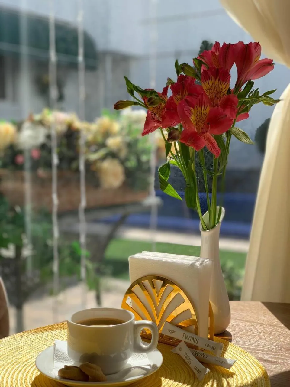 Coffee/tea facilities in Guest house TWINS