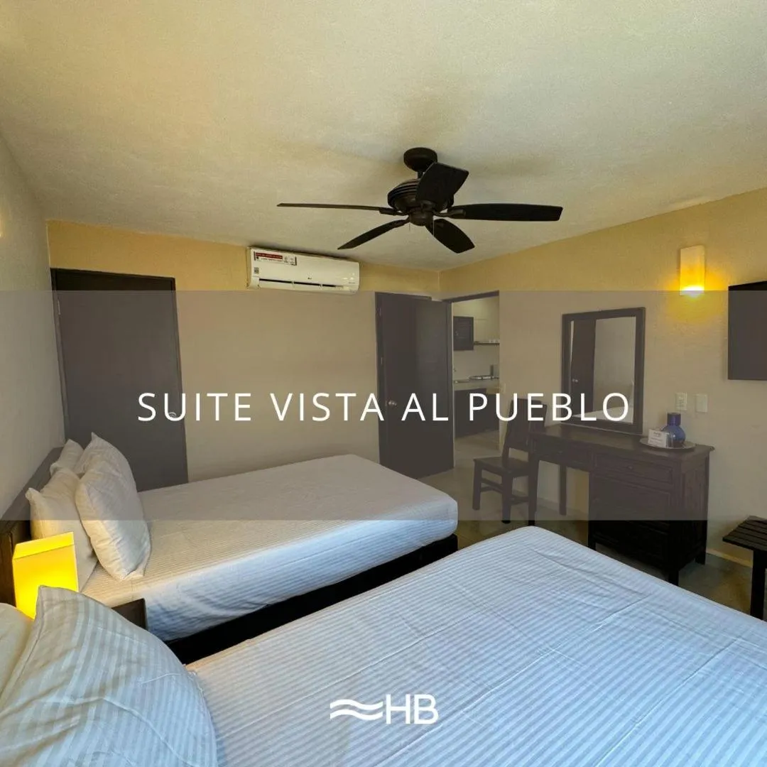 Bed in Hotel Barra de Navidad