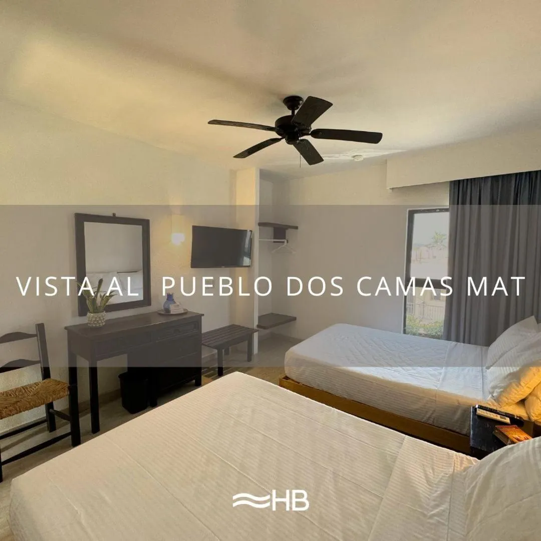 Bed in Hotel Barra de Navidad