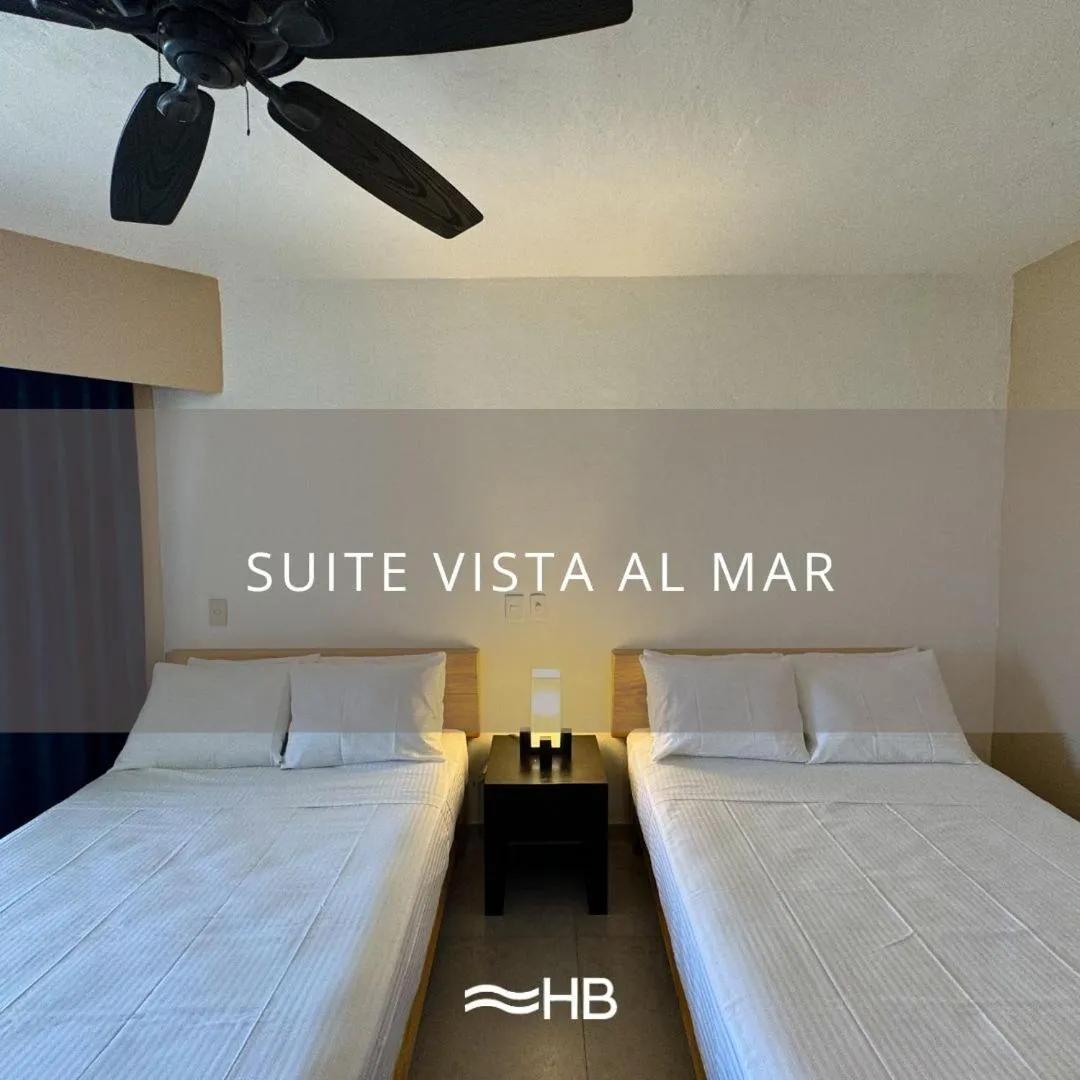 Bed in Hotel Barra de Navidad