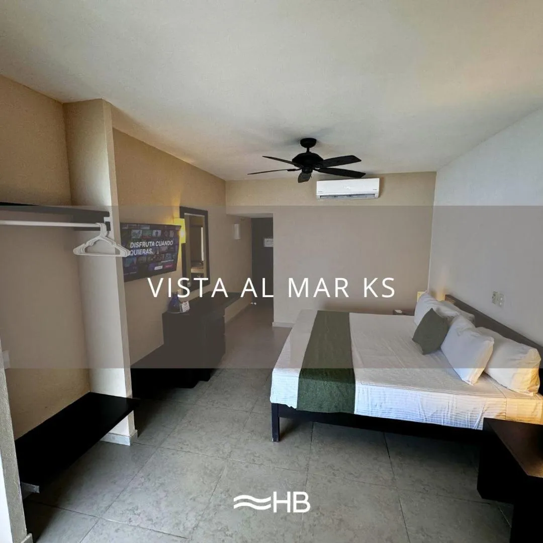 Bed in Hotel Barra de Navidad