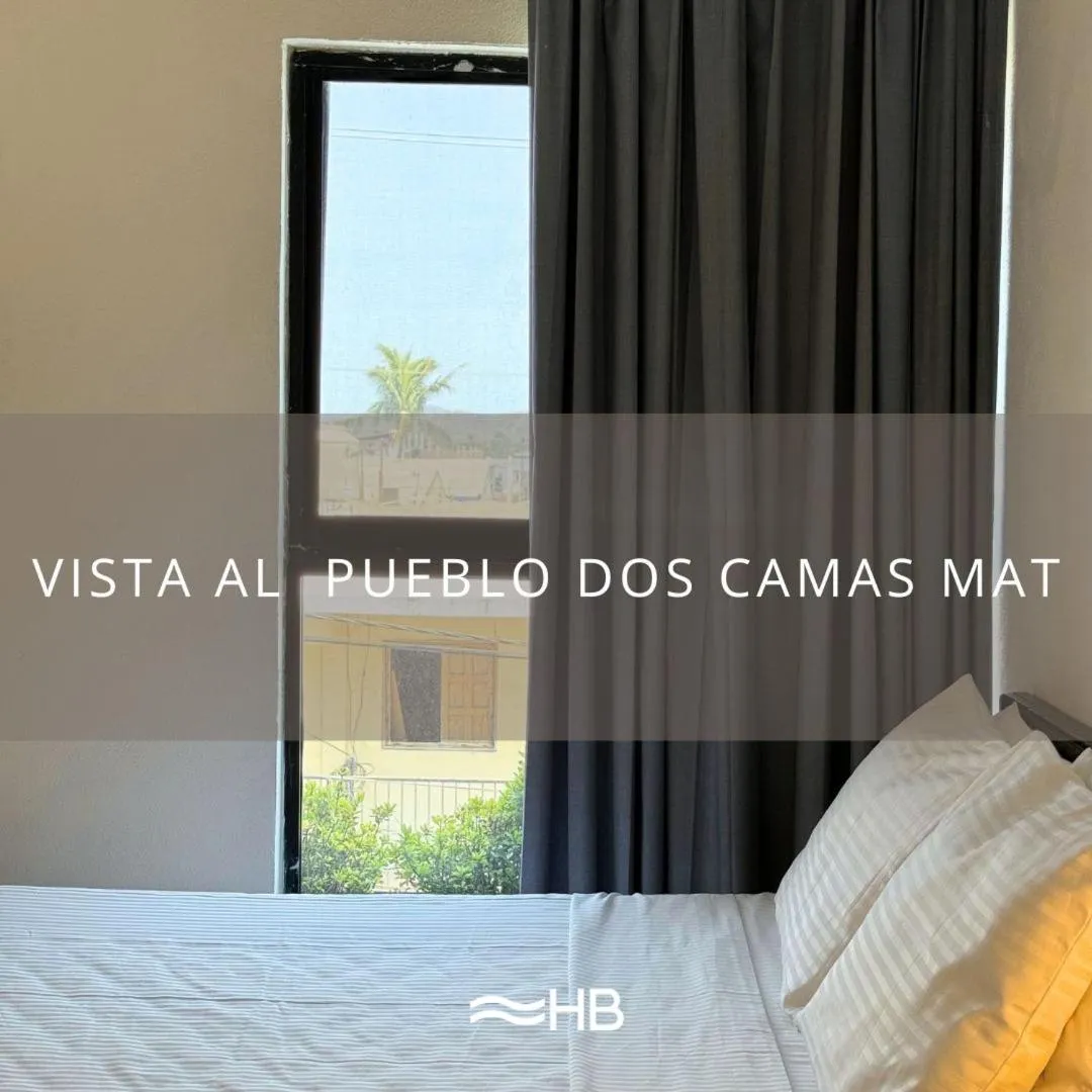Bed in Hotel Barra de Navidad