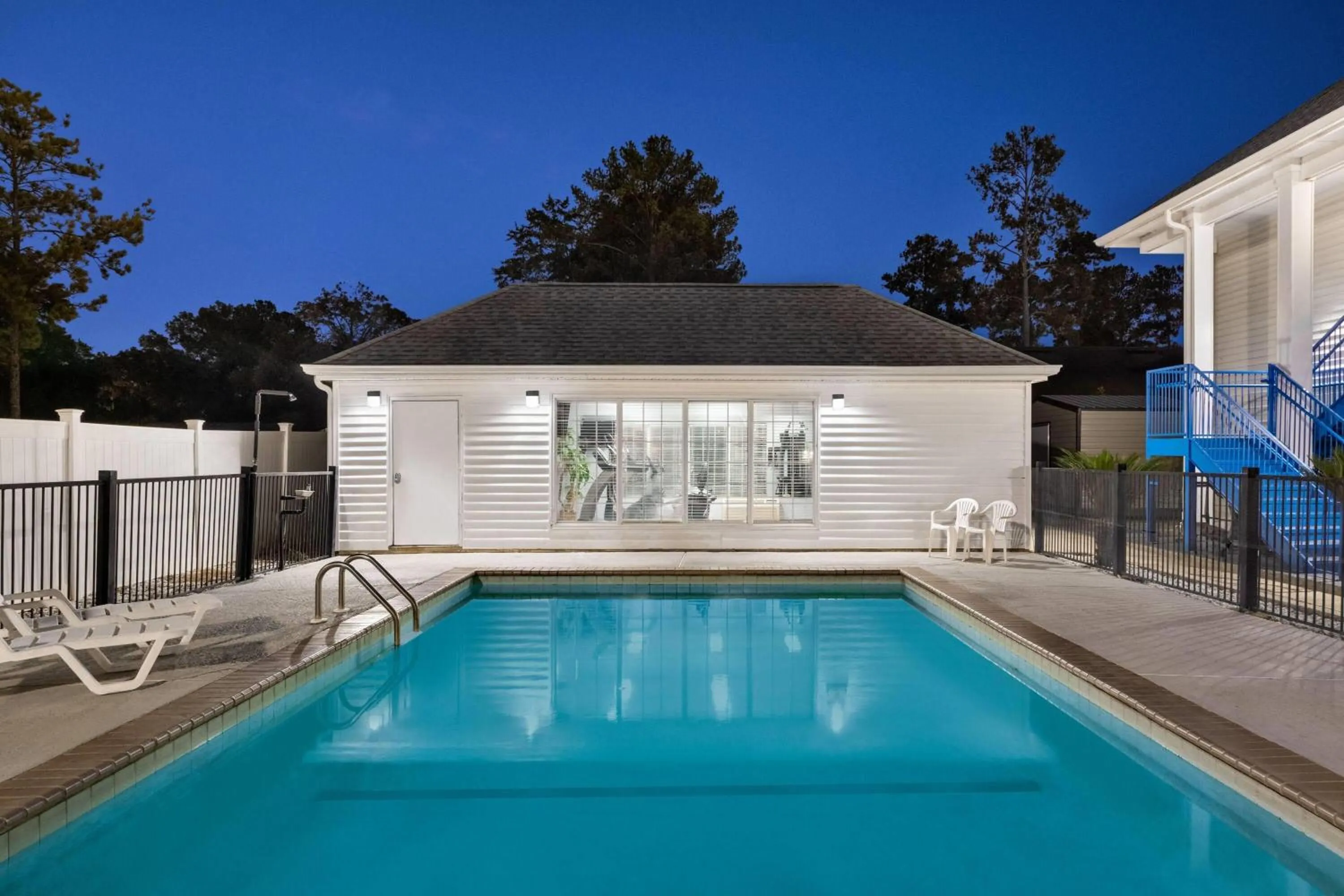 Pool view in Baymont by Wyndham Albany at Albany Mall