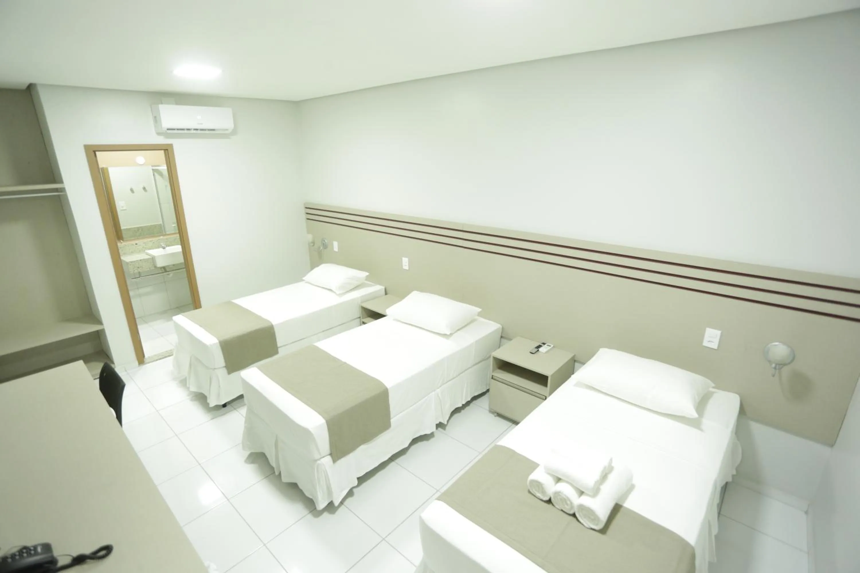 Bed in Valen Porto Hotel São Luís