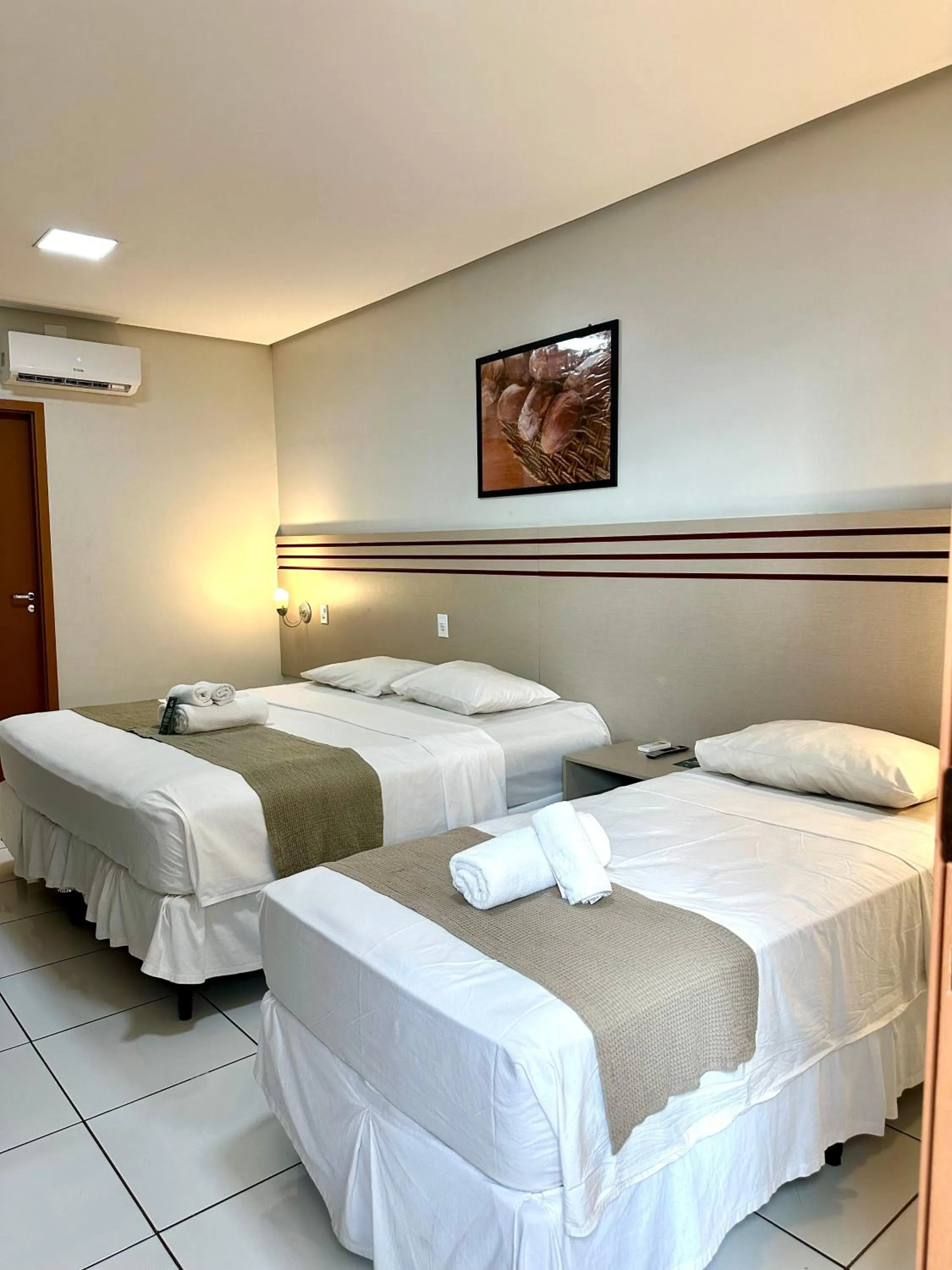 Bed in Valen Porto Hotel São Luís