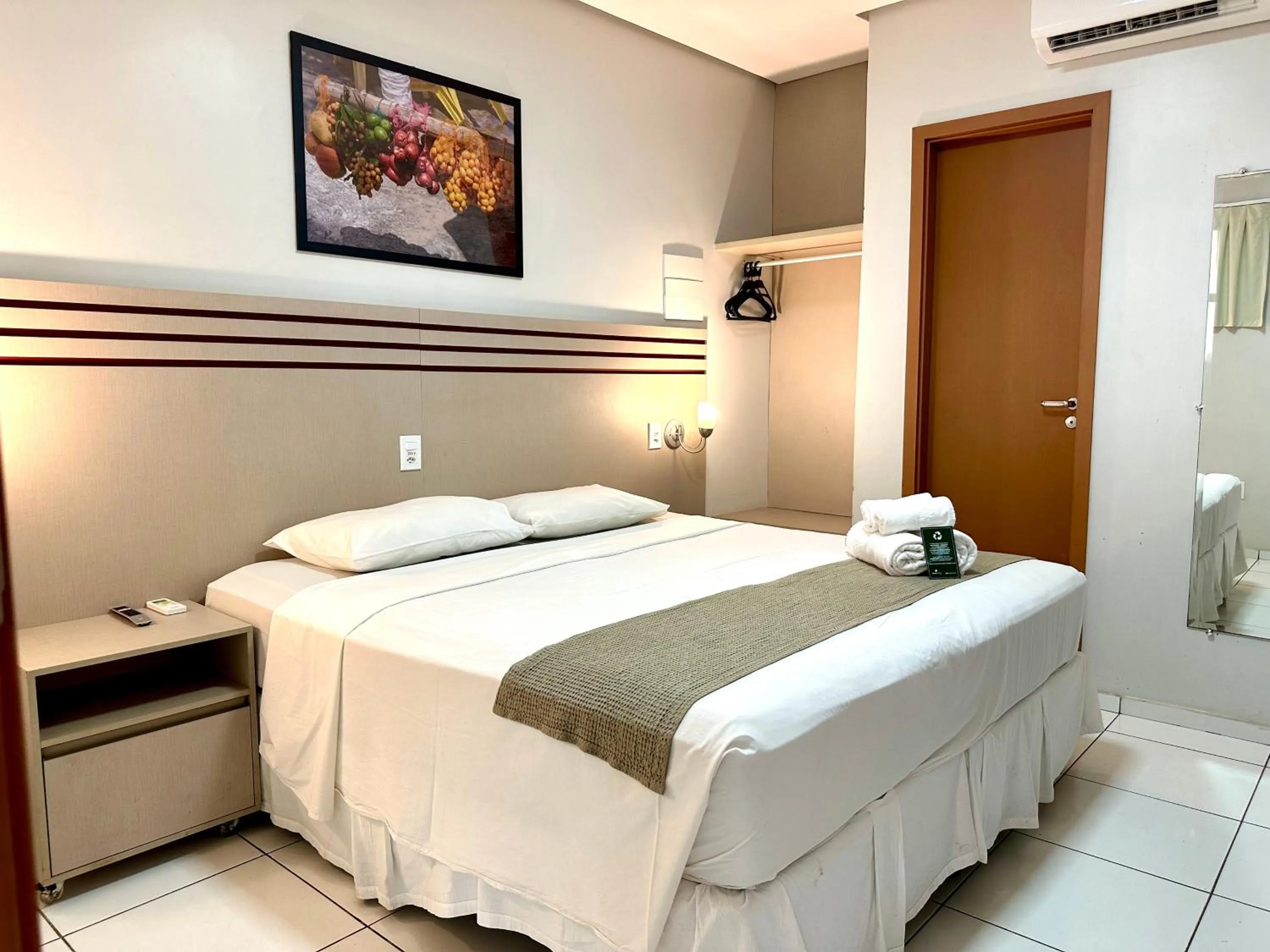 Bed in Valen Porto Hotel São Luís