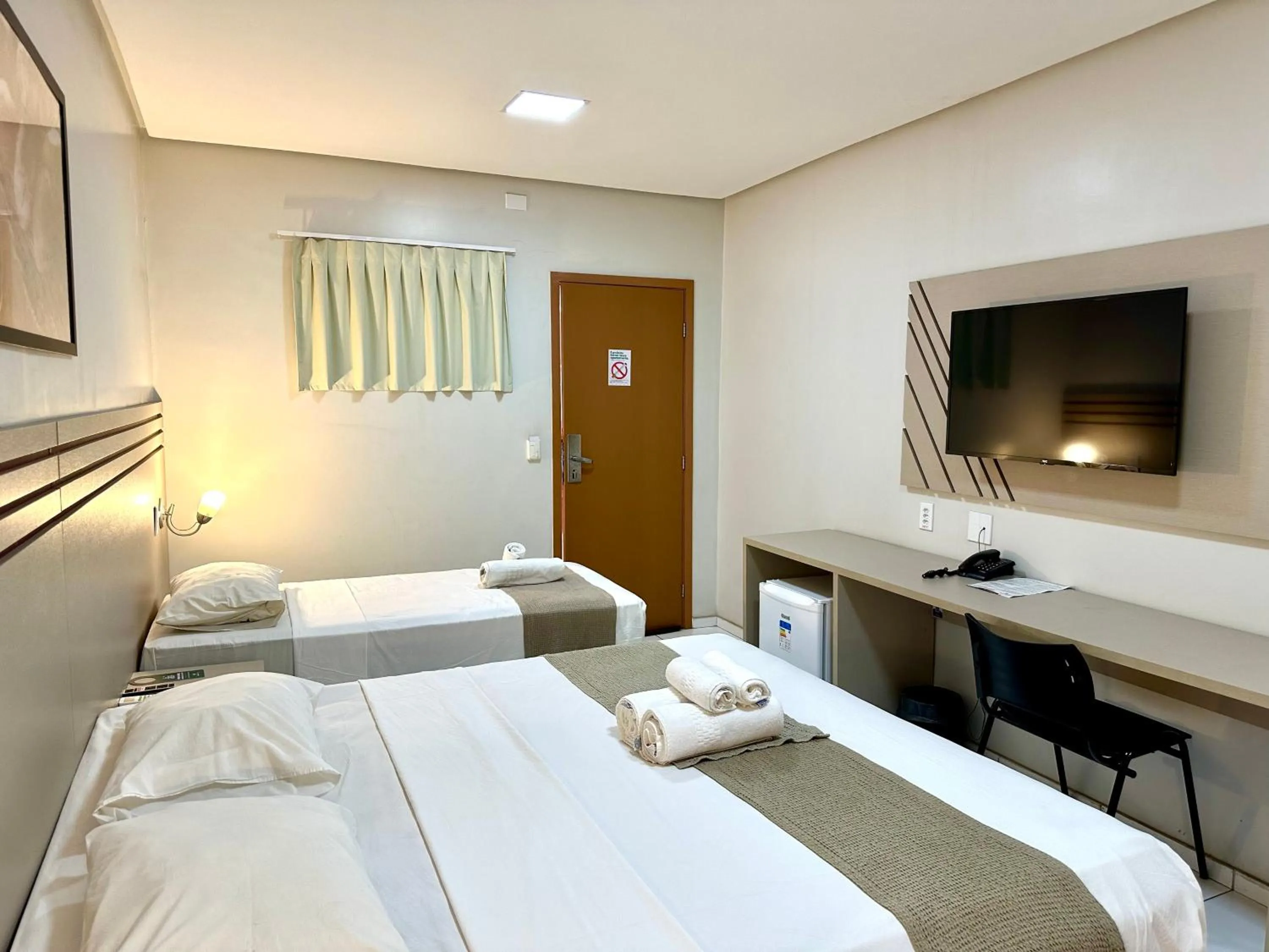 Bed in Valen Porto Hotel São Luís