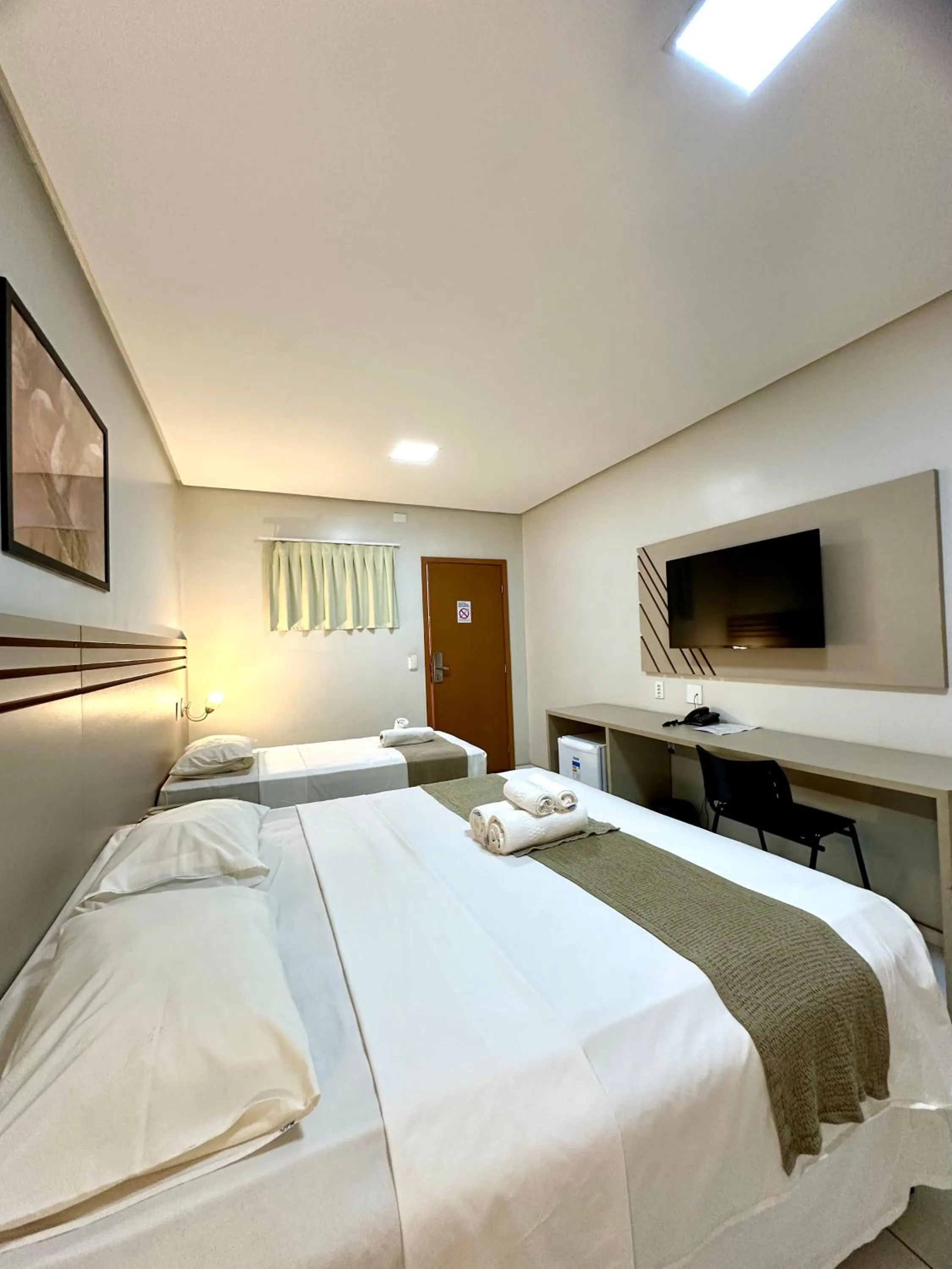 Bed in Valen Porto Hotel São Luís