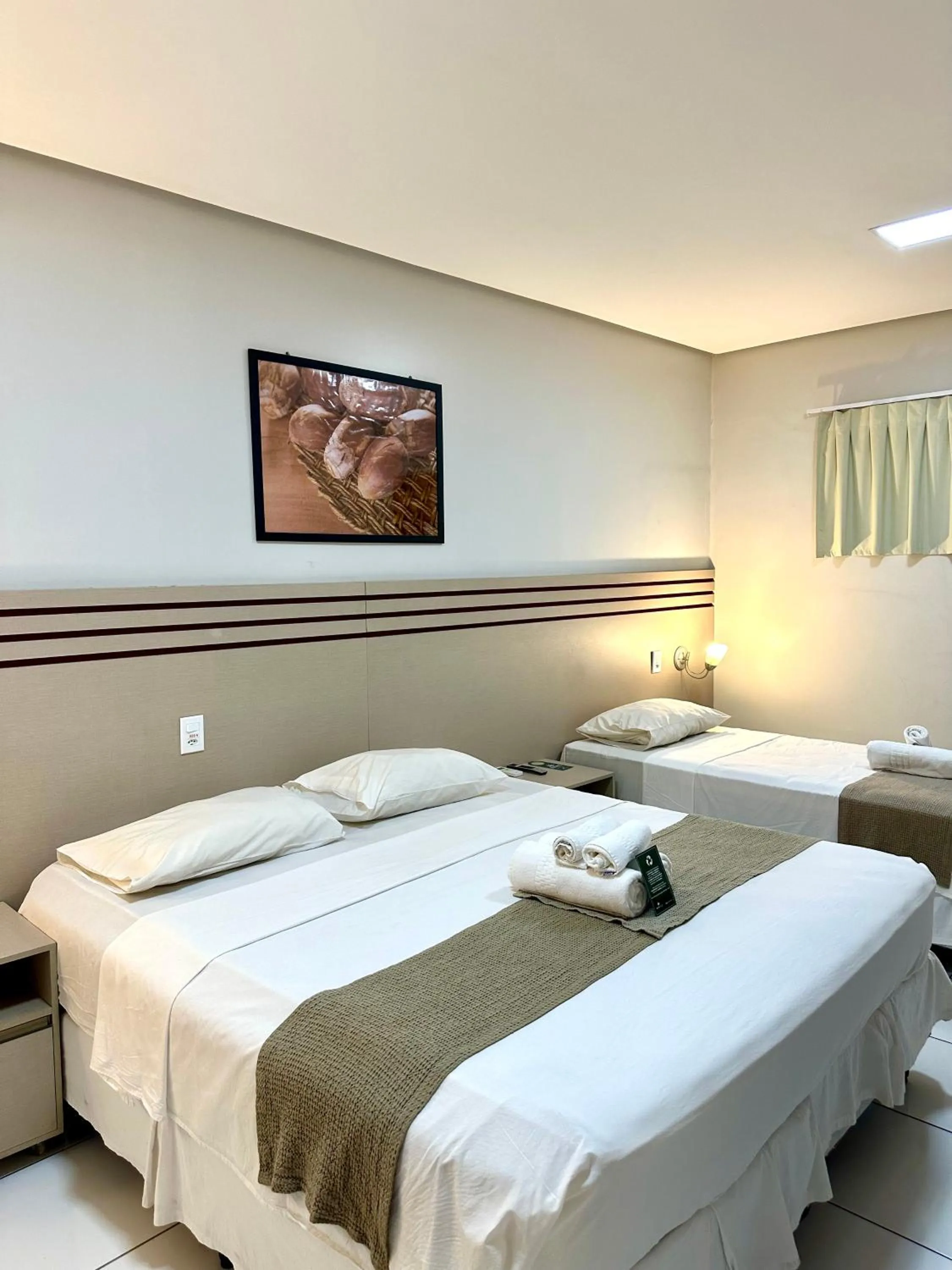 Bed in Valen Porto Hotel São Luís