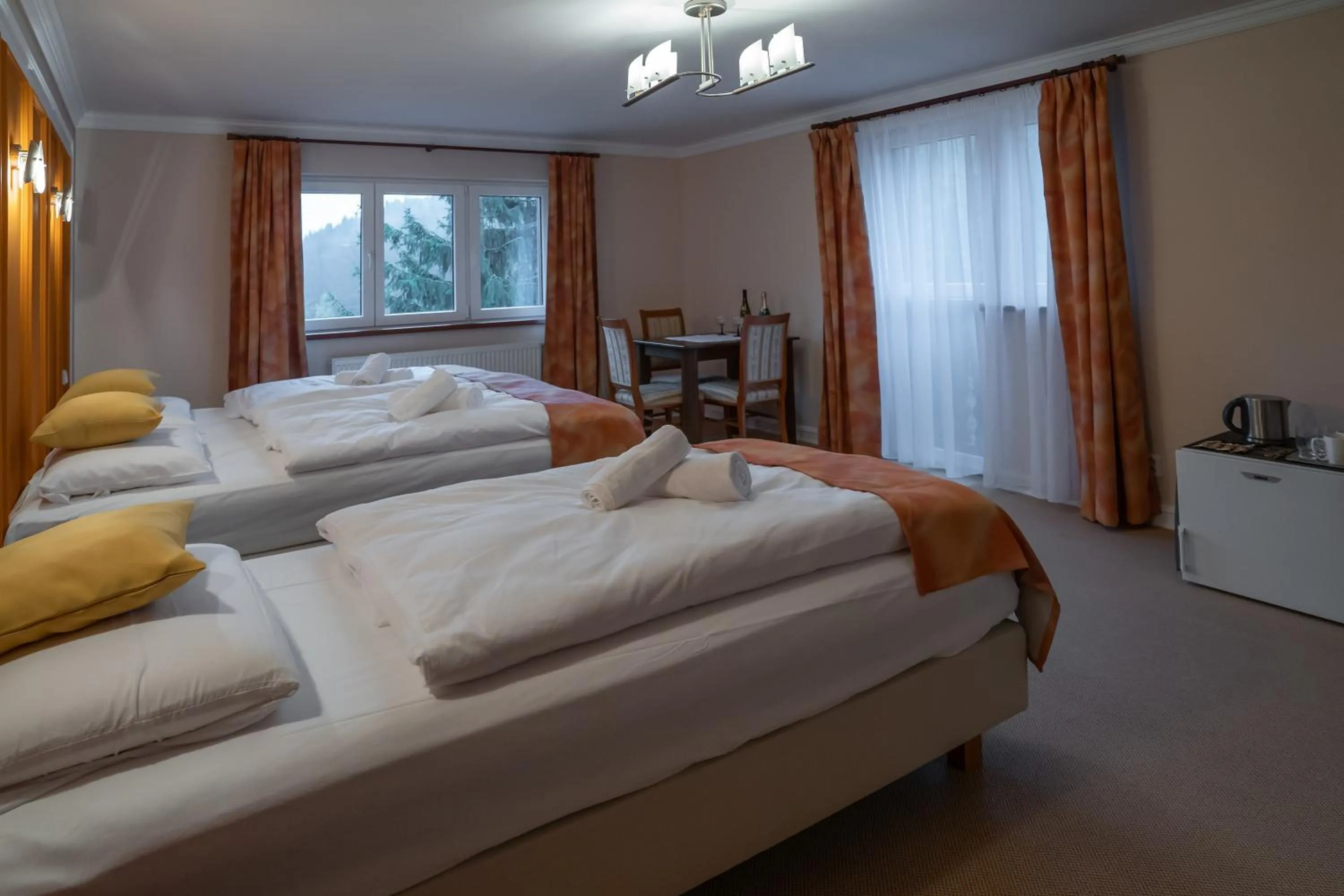 Photo of the whole room, Bed in Jáchymoff