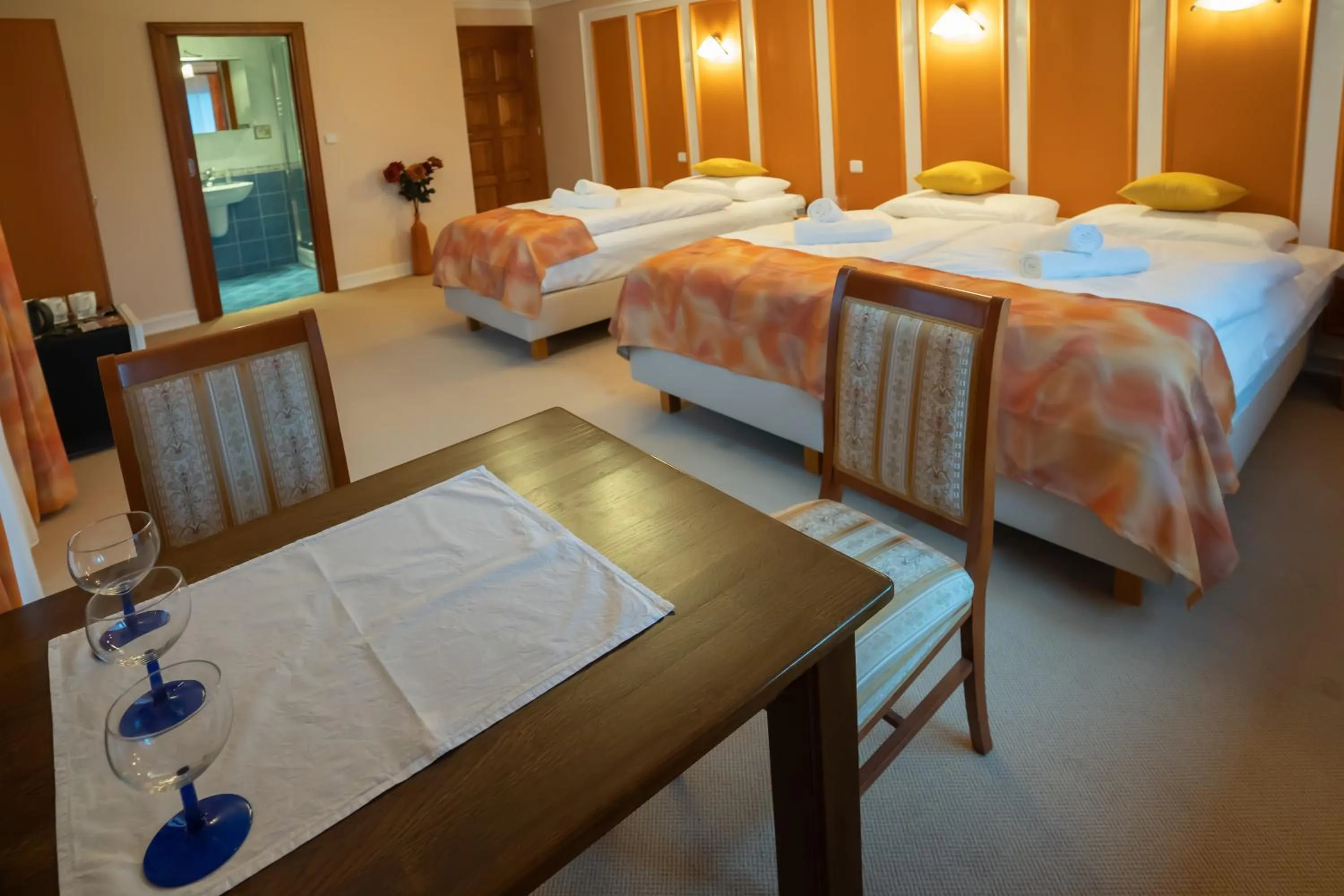 Photo of the whole room, Bed in Jáchymoff