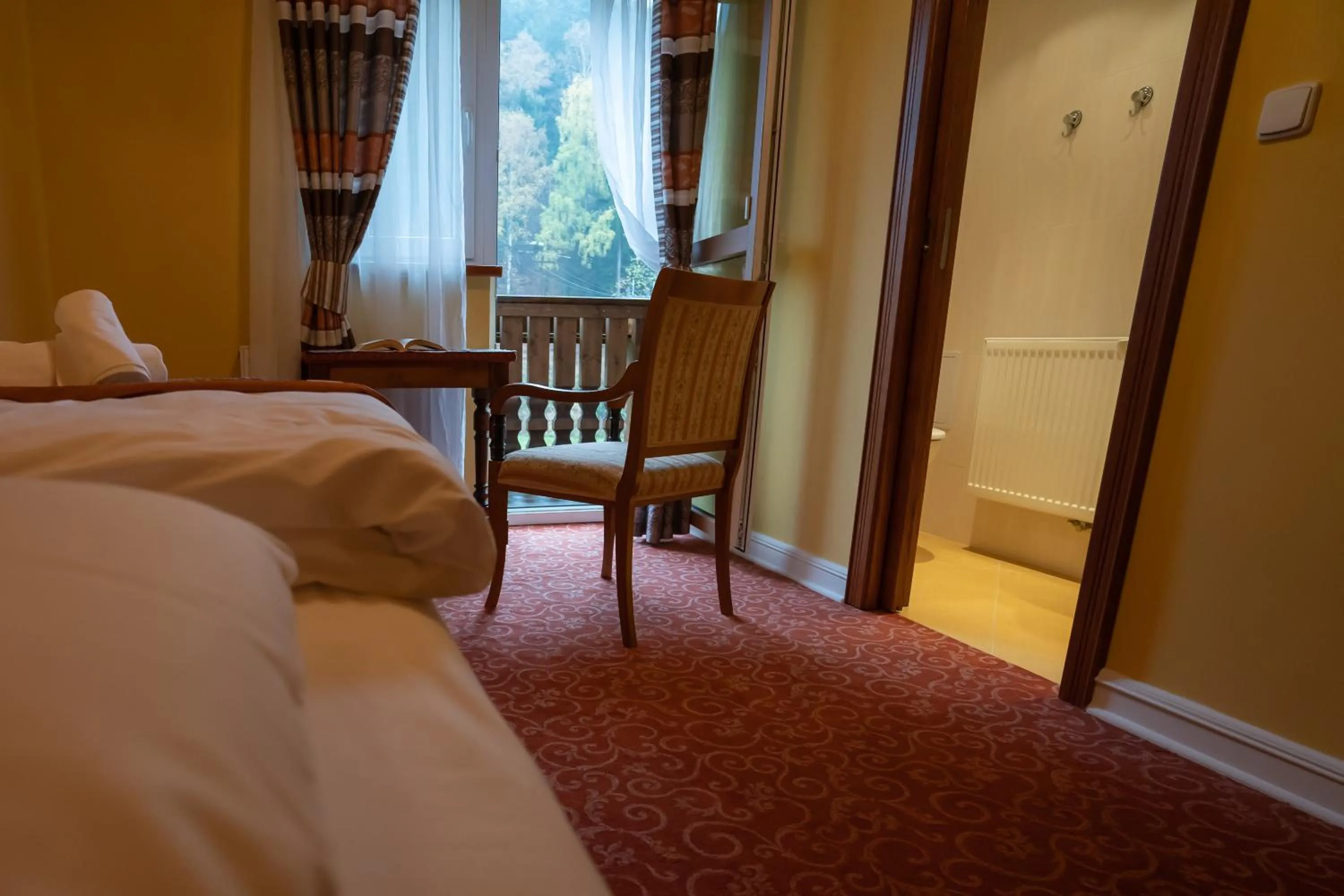 Photo of the whole room, Bed in Jáchymoff