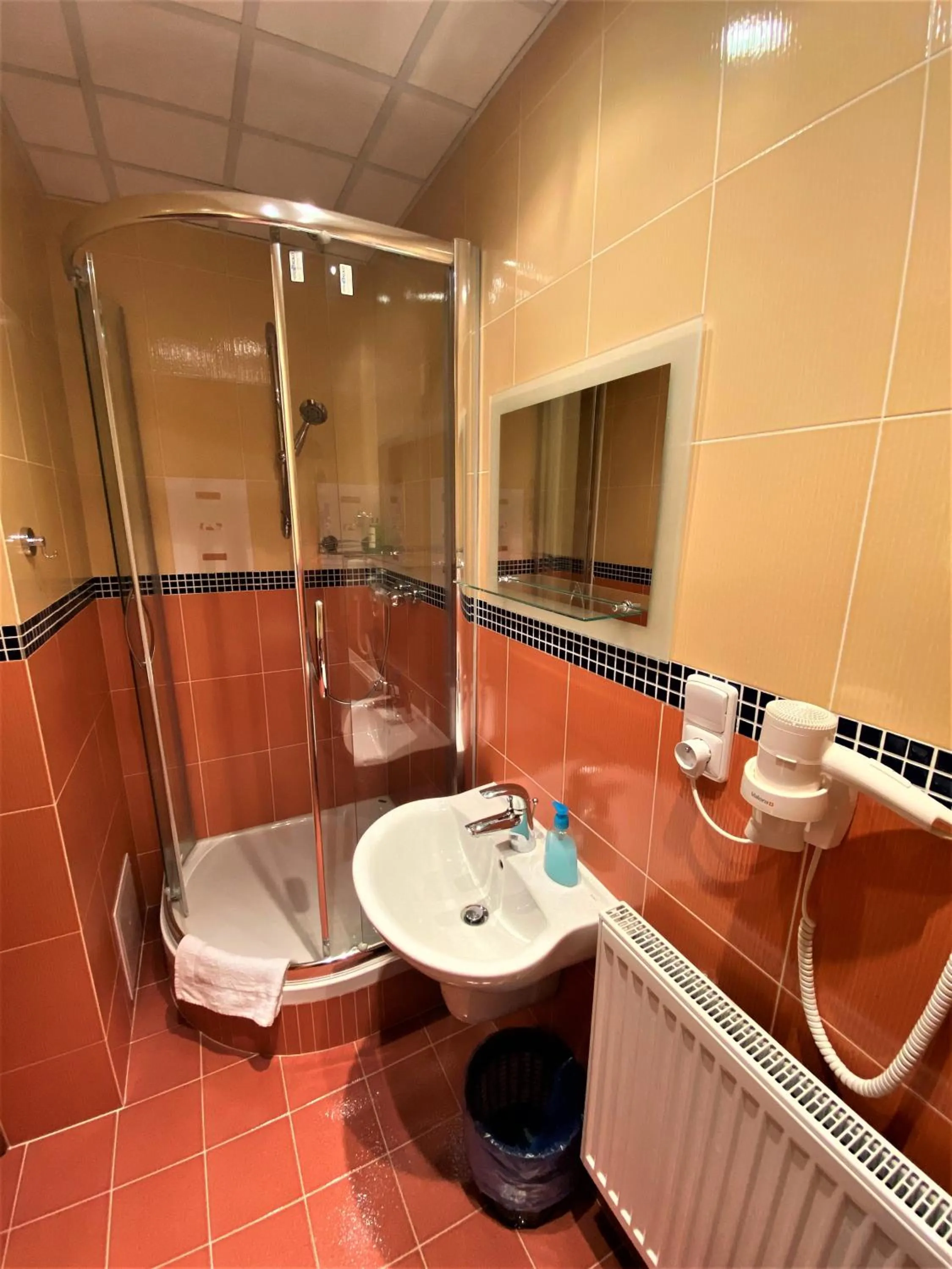 Shower in Jáchymoff