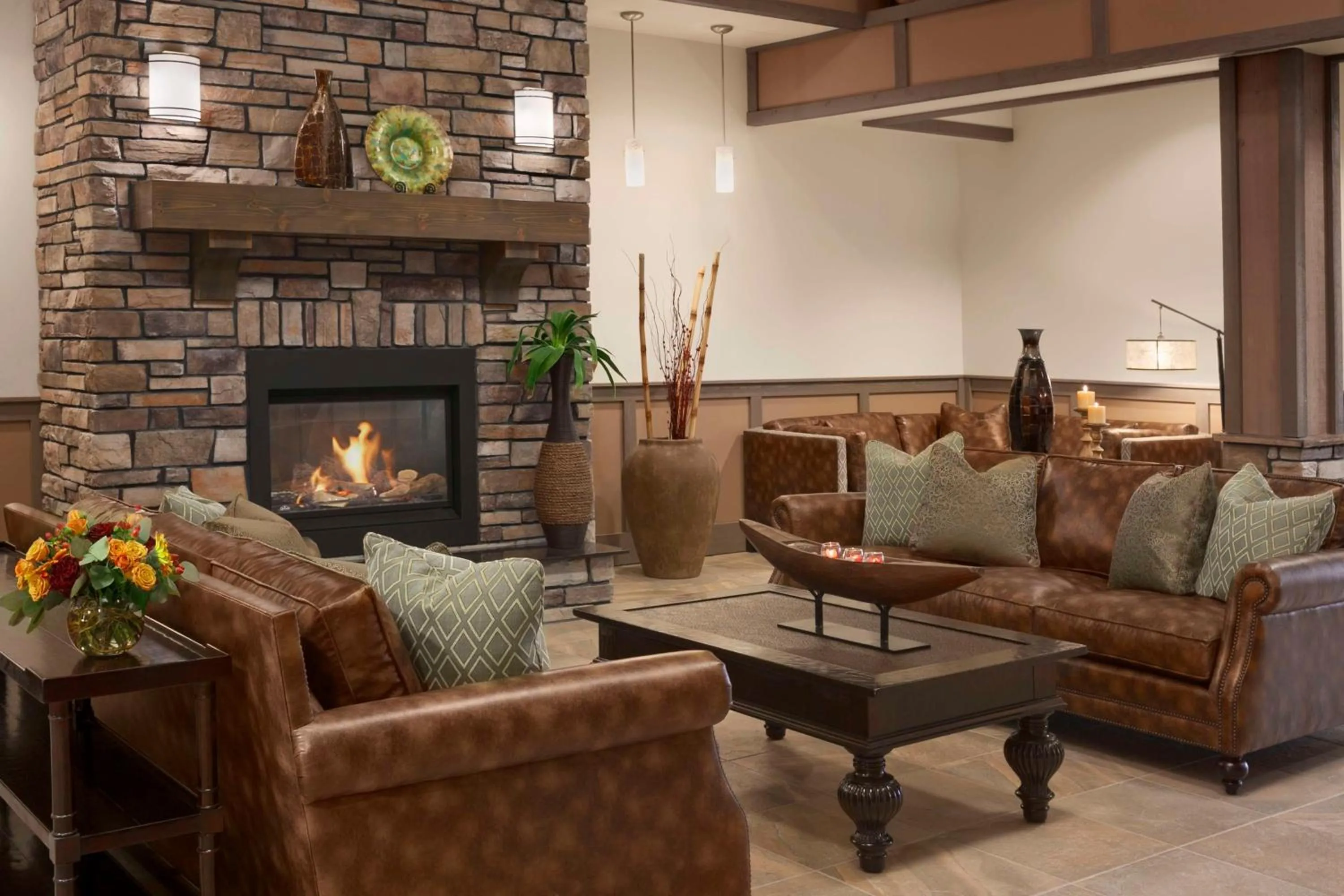 Lobby or reception in Hyatt House Minot- North Dakota