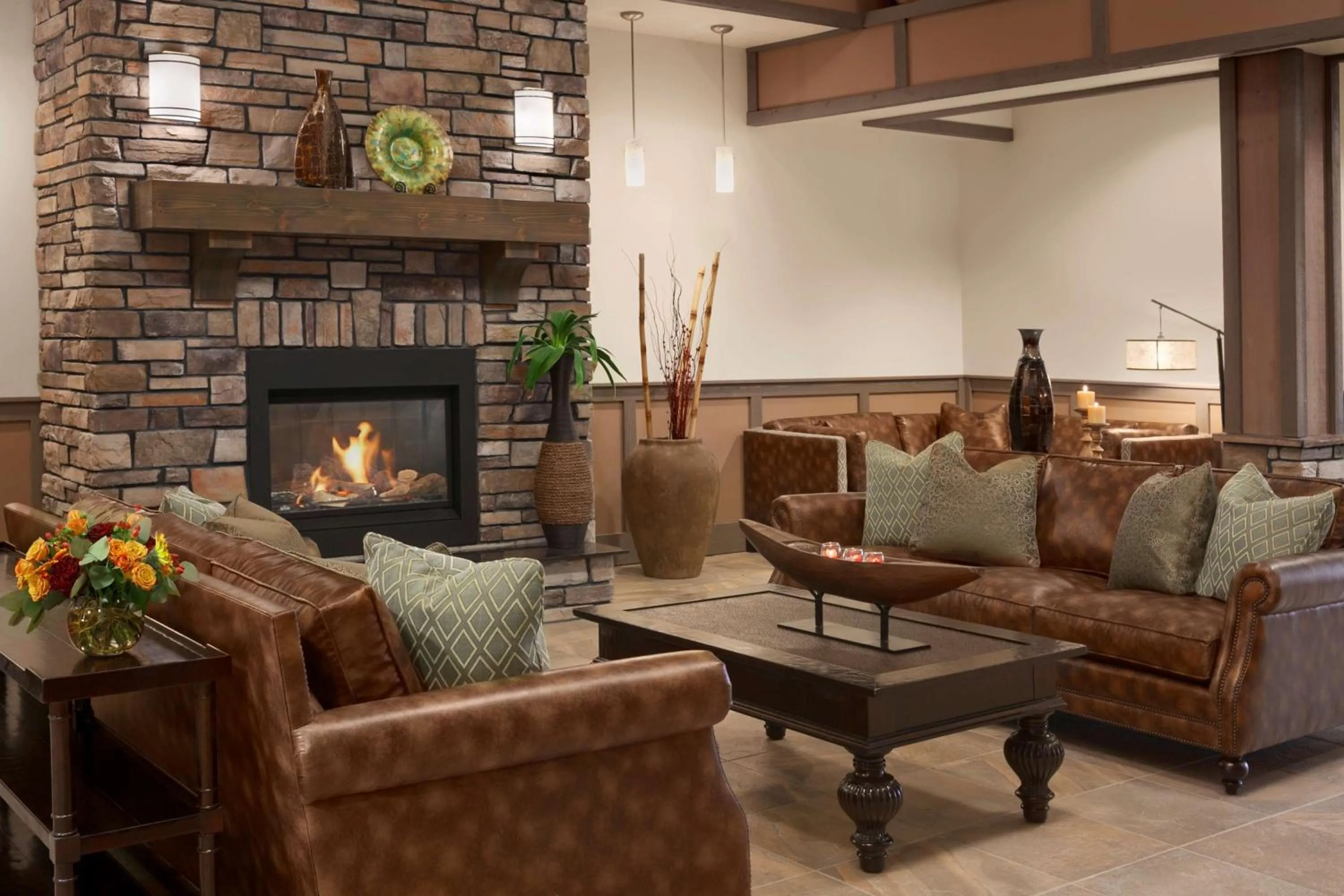 Lobby or reception in Hyatt House Minot- North Dakota