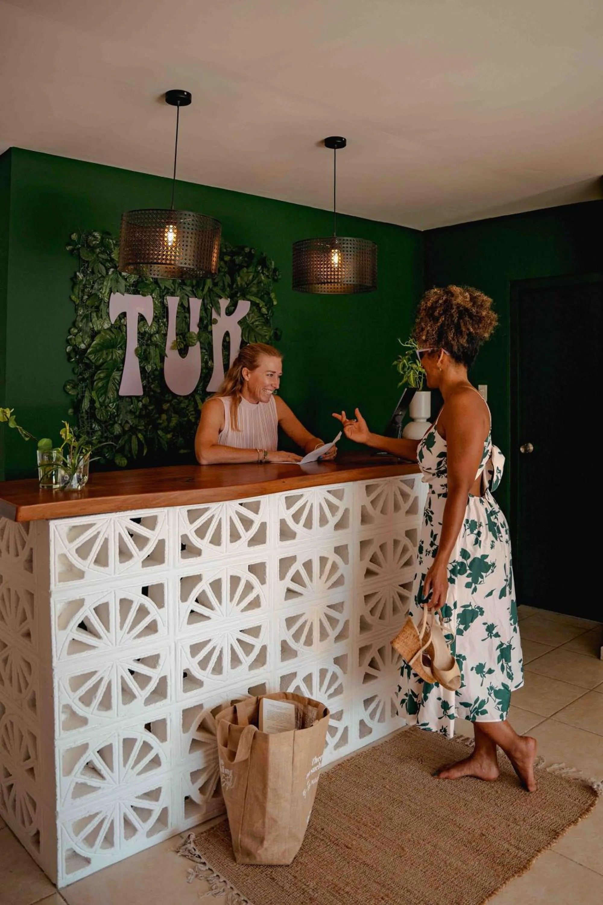 Lobby or reception in TUK Tropical Boutique Resort Jan Thiel