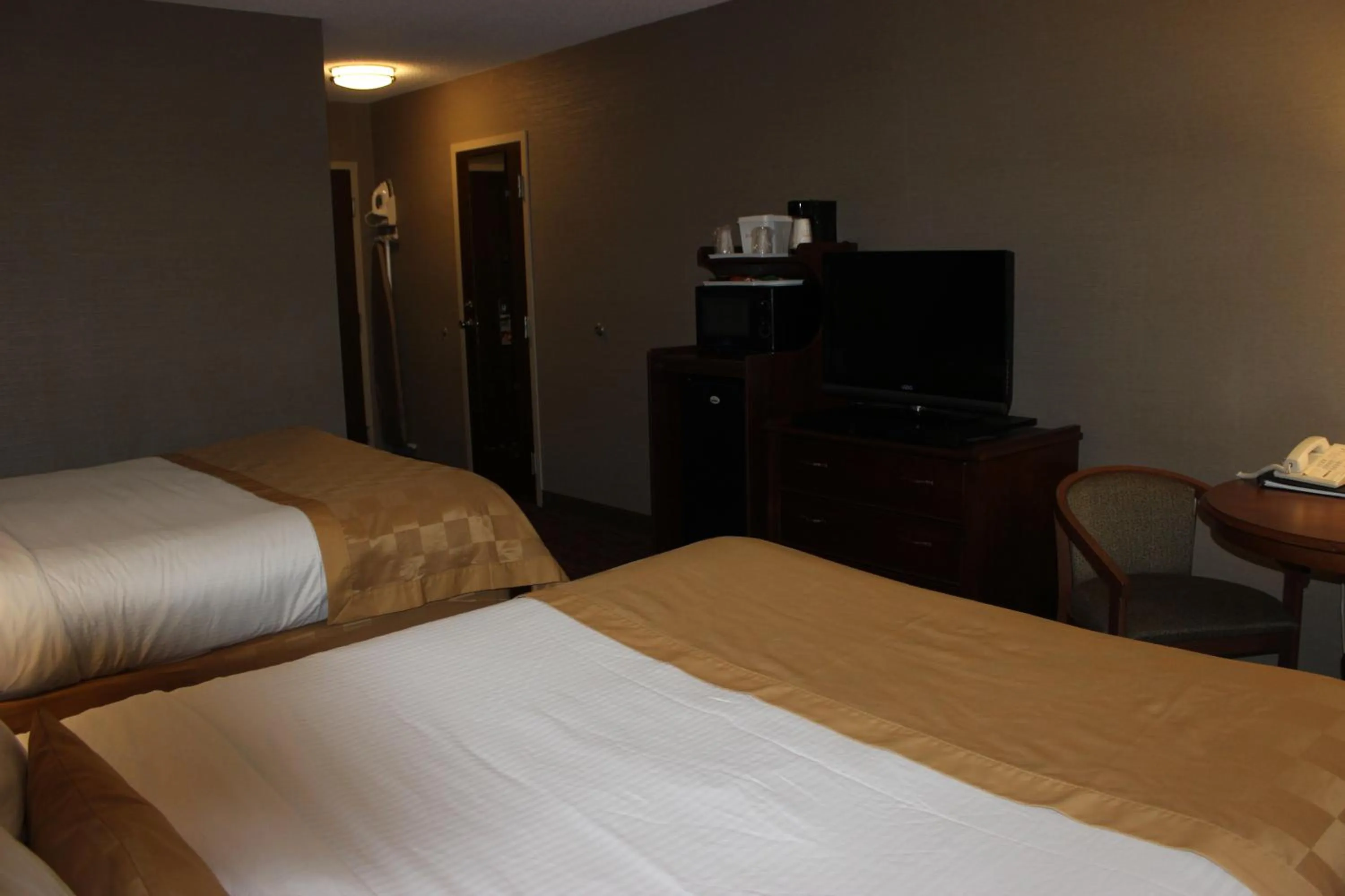 Bed in Ramada by Wyndham Grand Forks