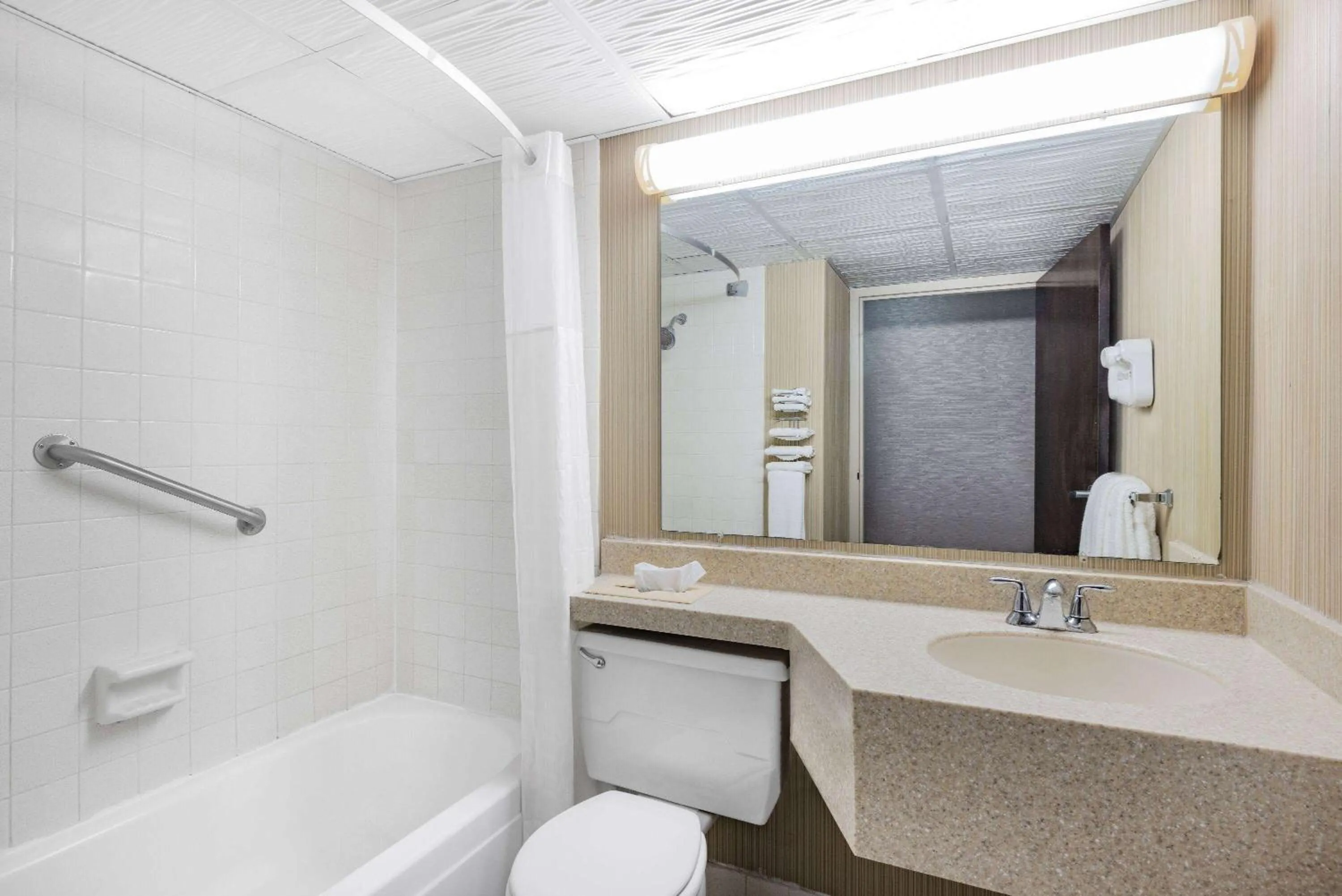 Shower in Ramada by Wyndham Grand Forks