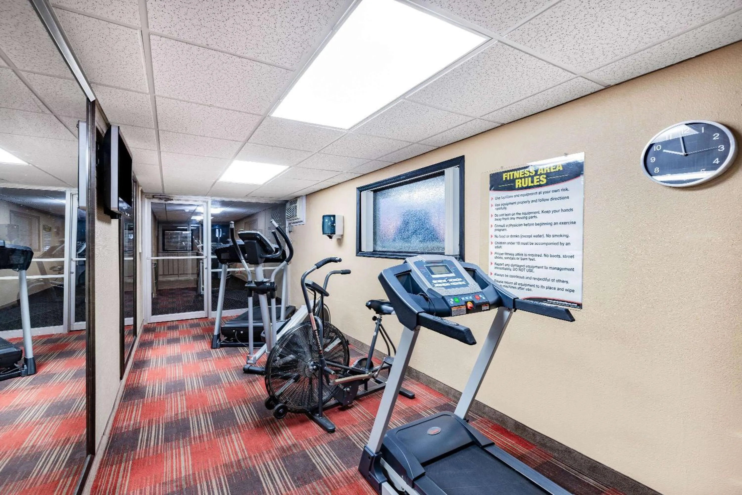 Fitness centre/facilities in Ramada by Wyndham Grand Forks