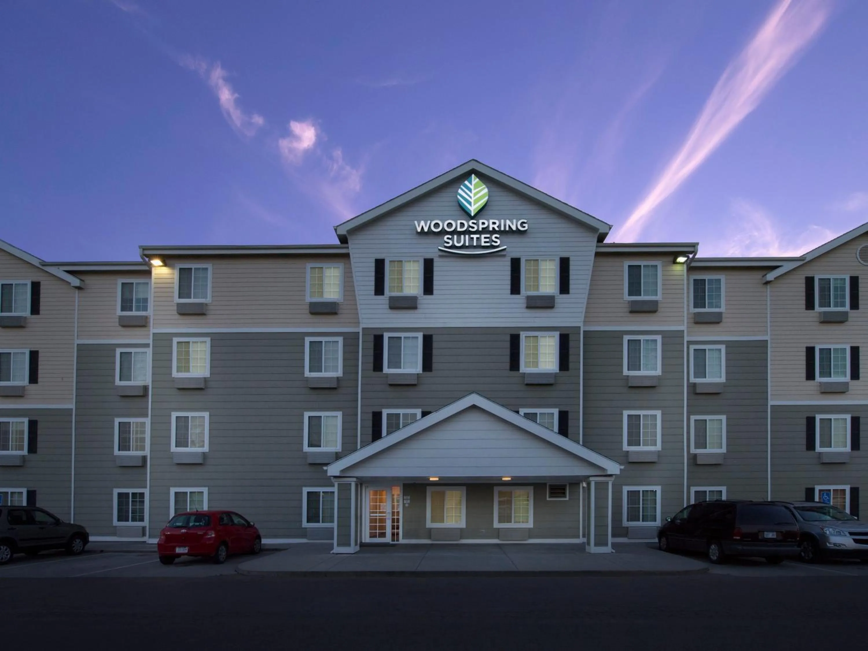 Property building in WoodSpring Suites Junction City