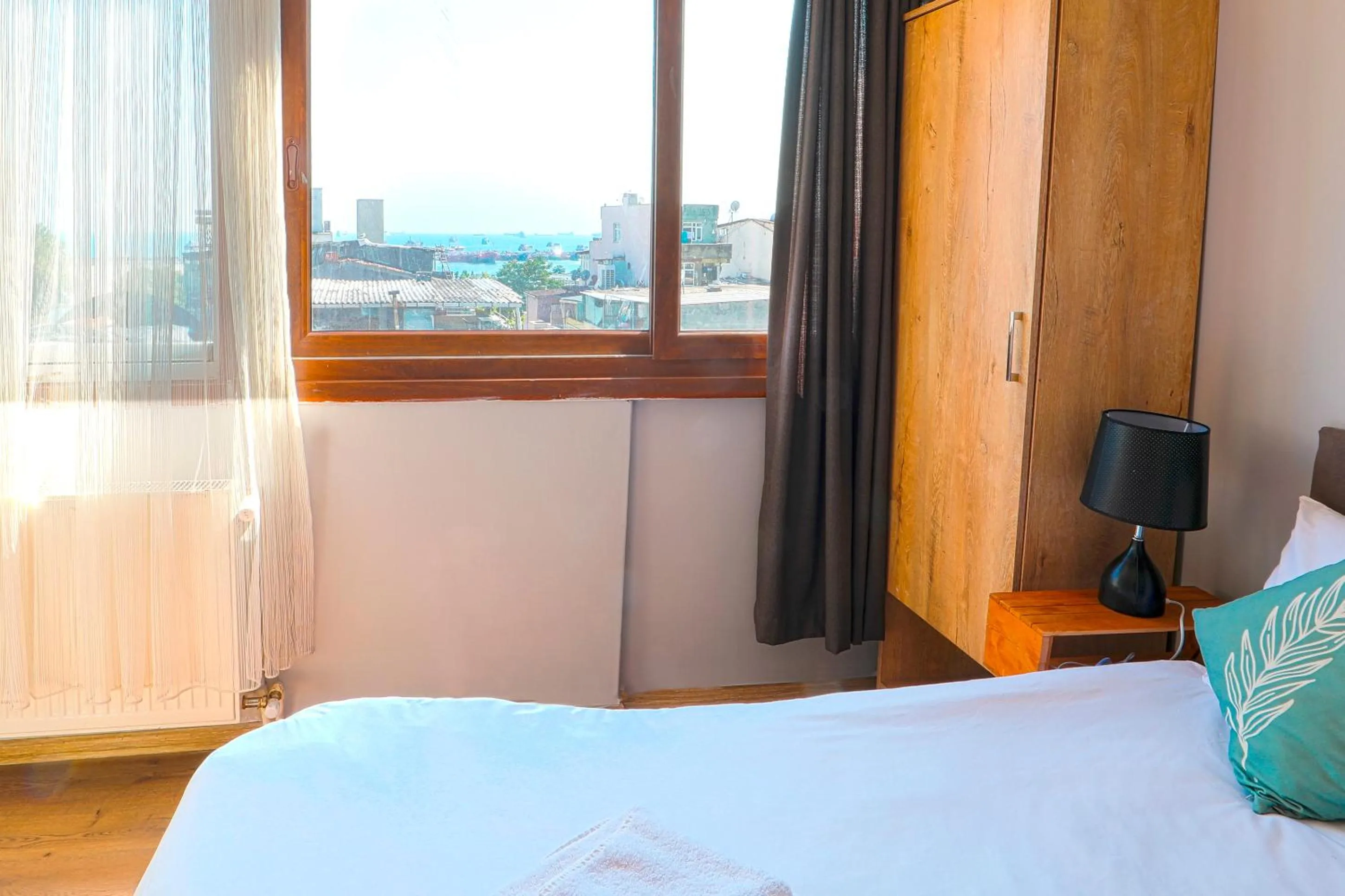 Bed in Kondoskali Hotel