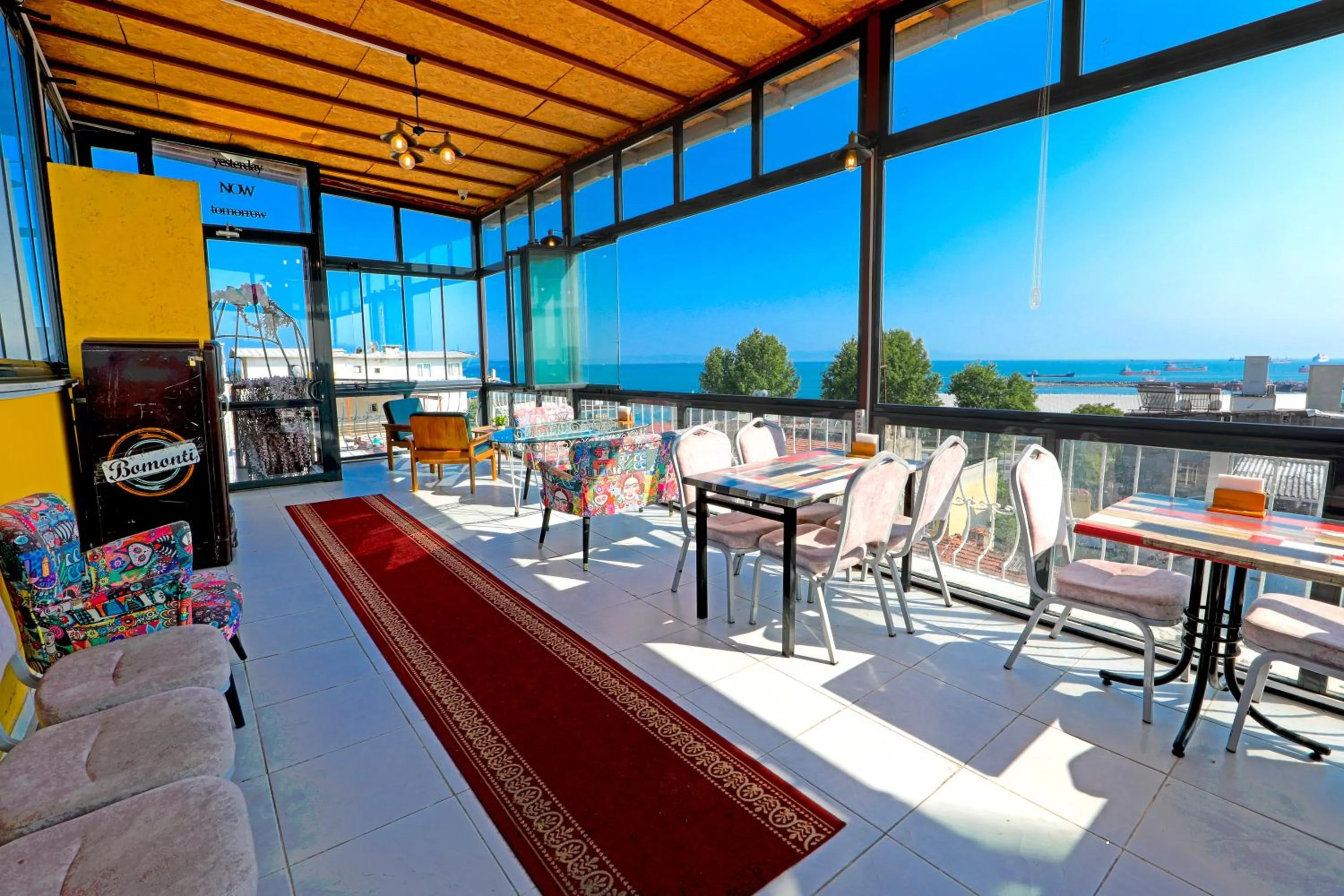 Patio in Kondoskali Hotel