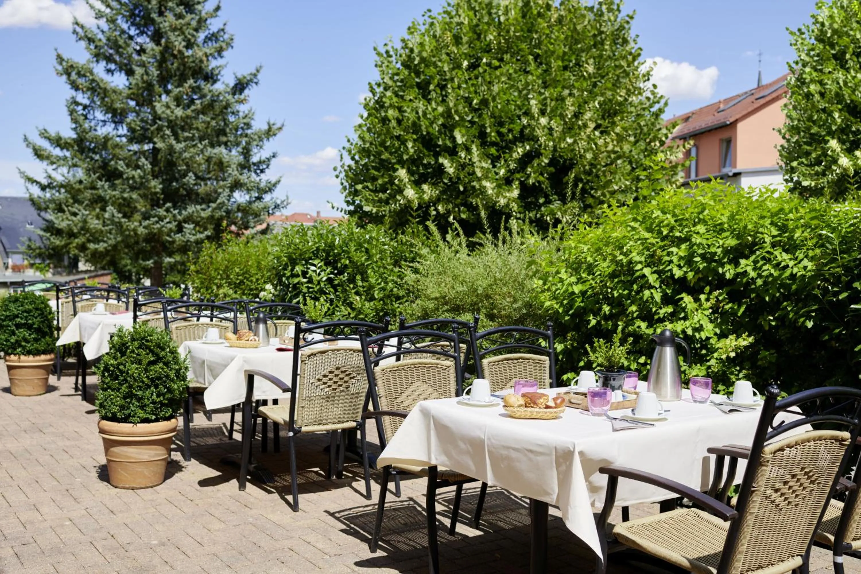 Balcony/Terrace in Parkhotel Neustadt