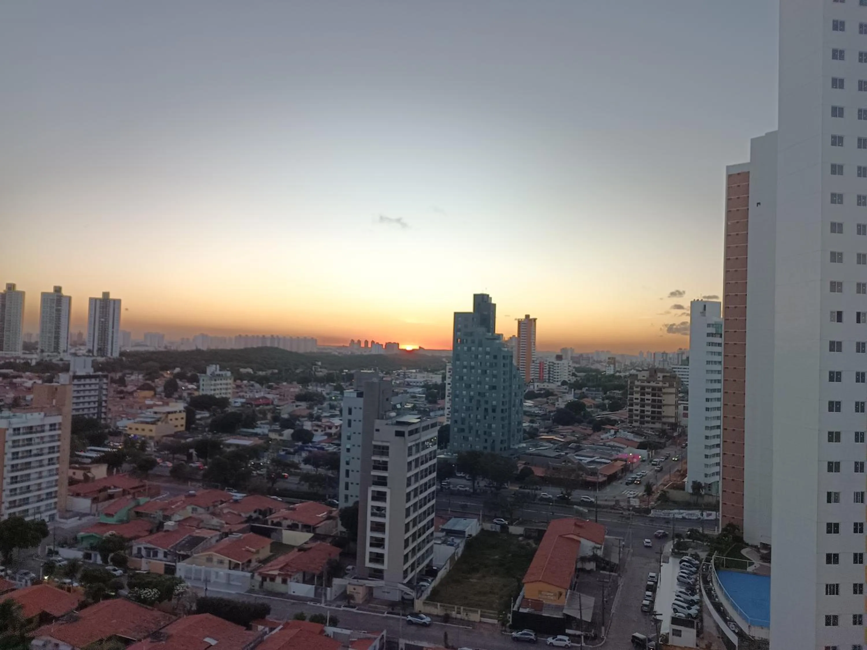 View (from property/room) in Natal Plaza requinte, conforto e vista para o mar