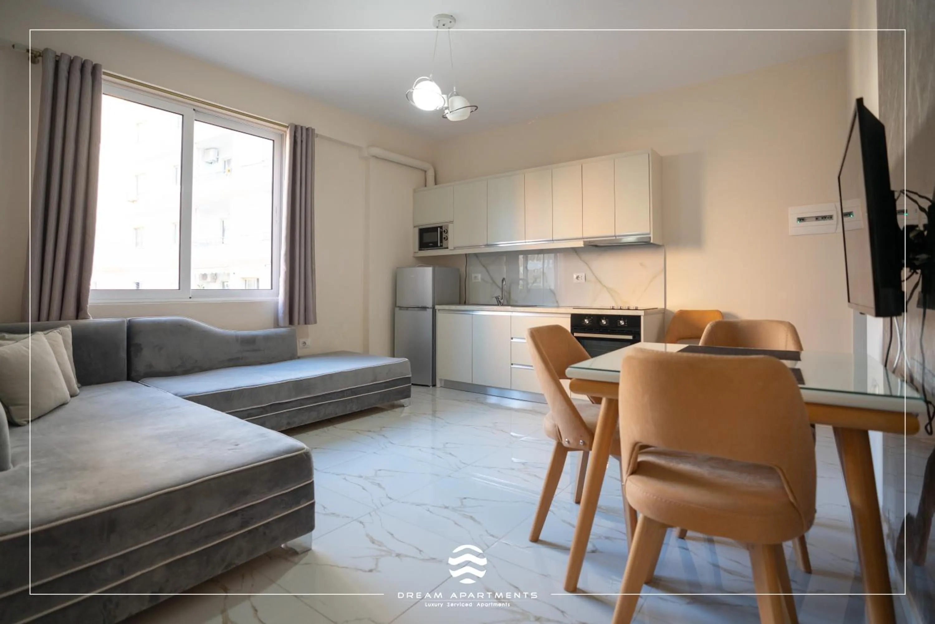 Living room in DREAM APARTMENTS Saranda