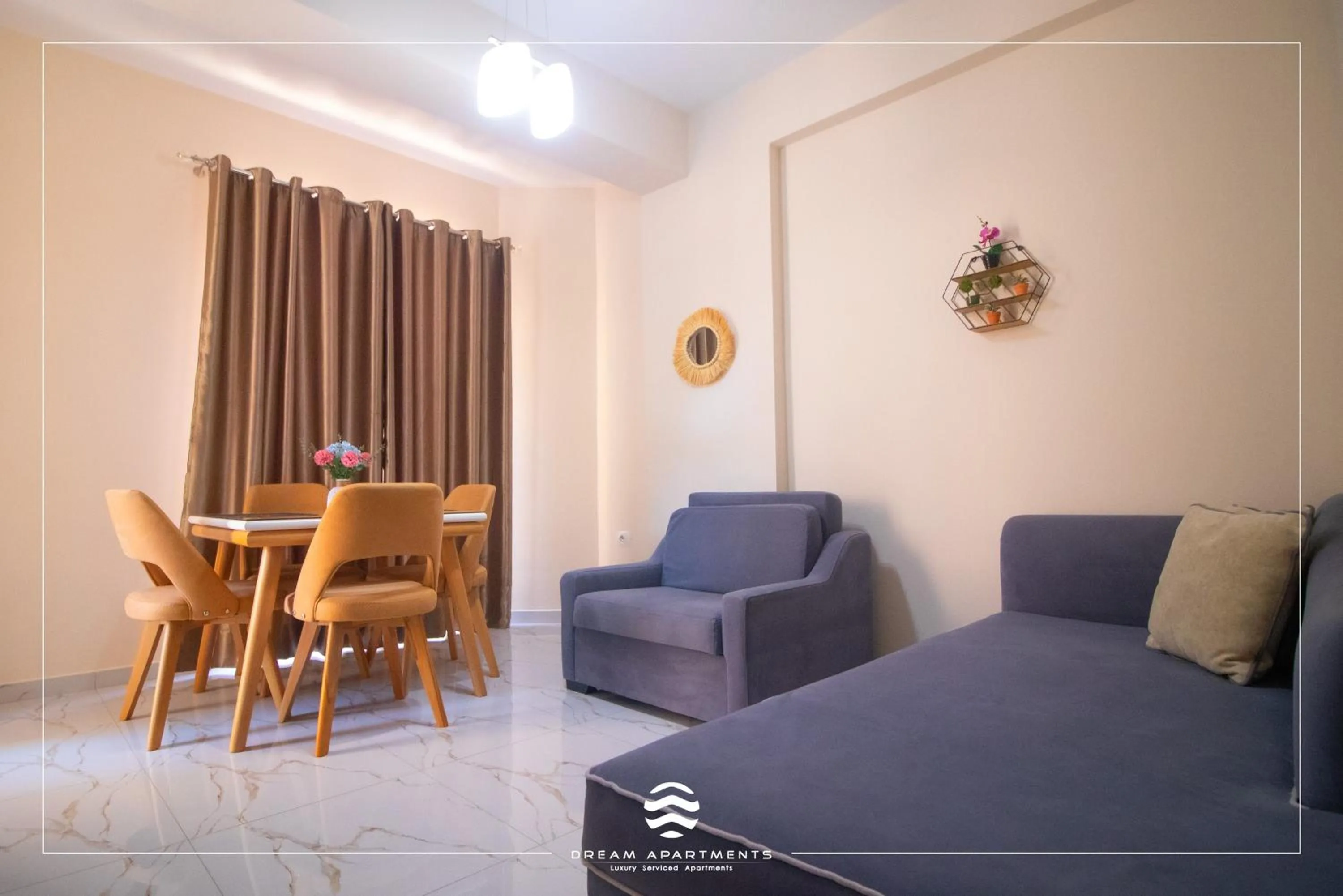 Living room in DREAM APARTMENTS Saranda