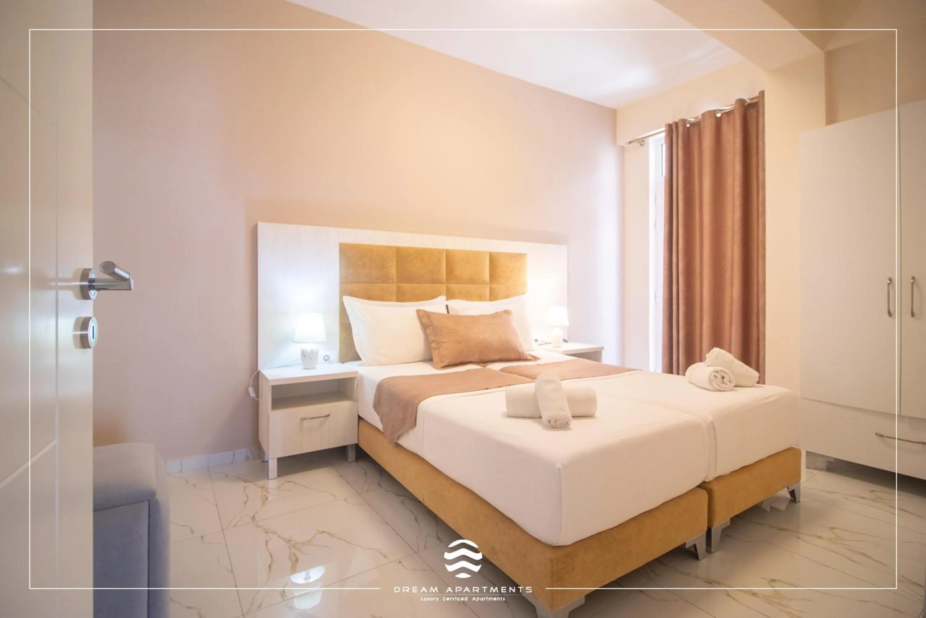 Photo of the whole room, Bed in DREAM APARTMENTS Saranda