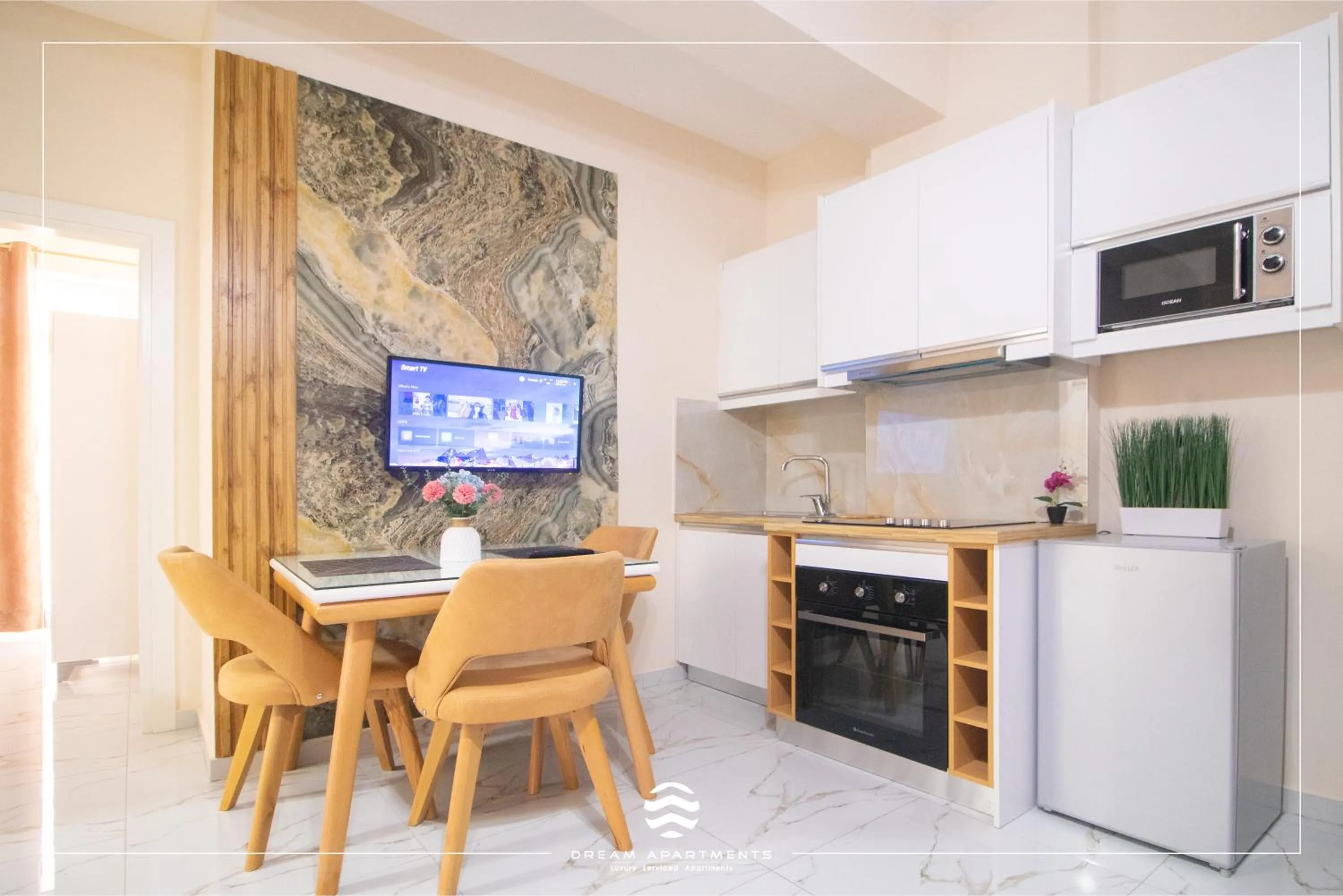 Dining area in DREAM APARTMENTS Saranda