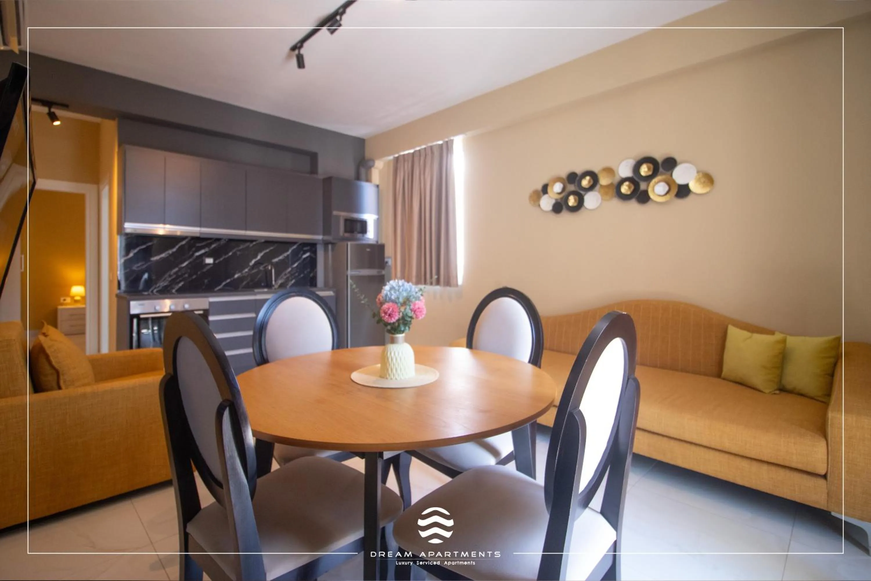 Living room in DREAM APARTMENTS Saranda