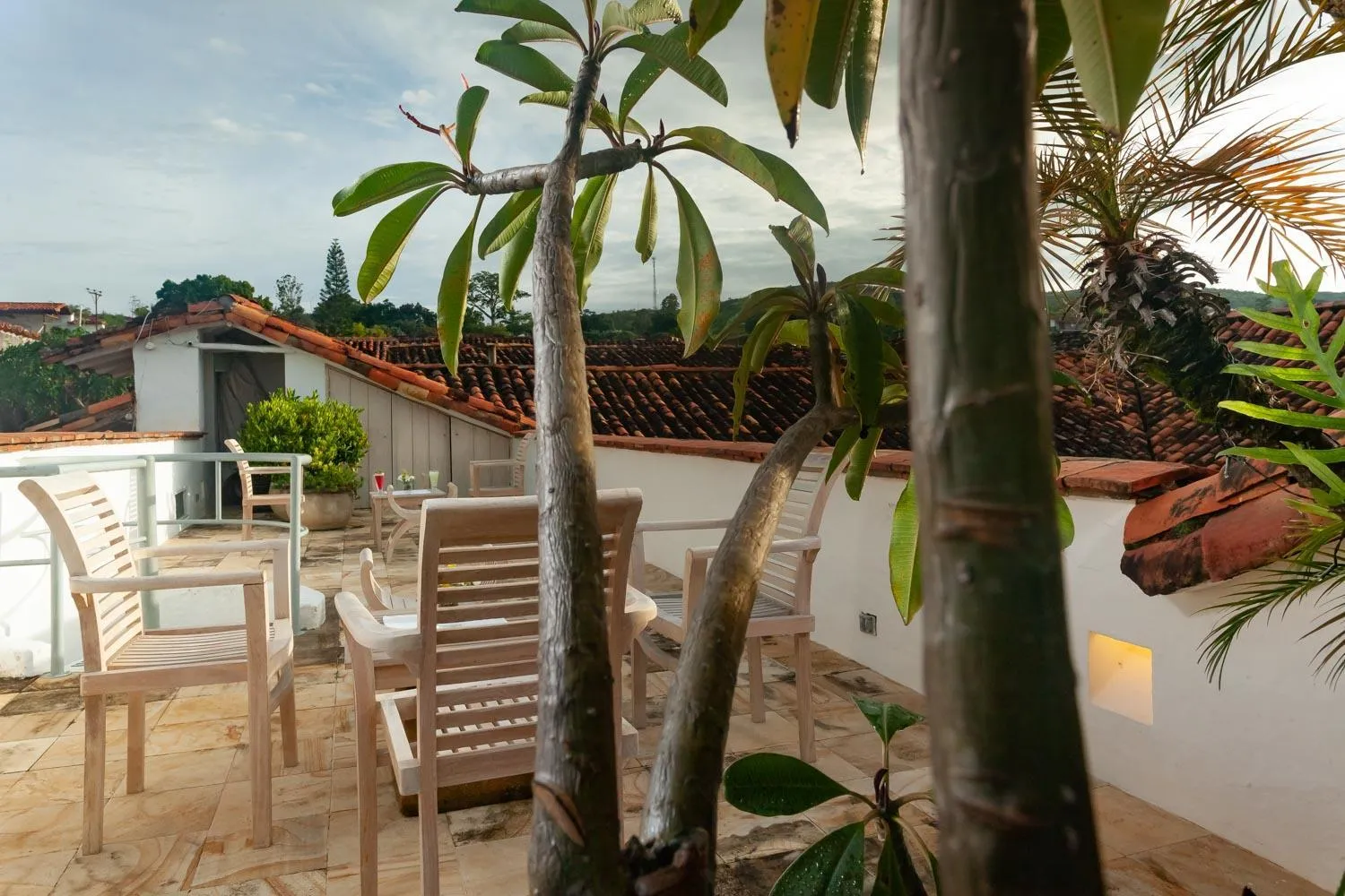 Balcony/Terrace in Casa Oniri Hotel Boutique