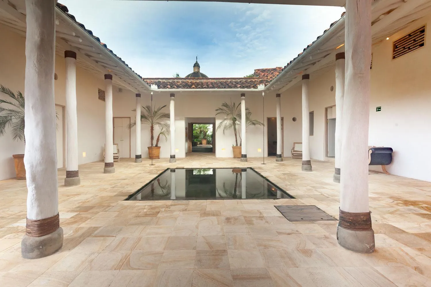 Patio in Casa Oniri Hotel Boutique