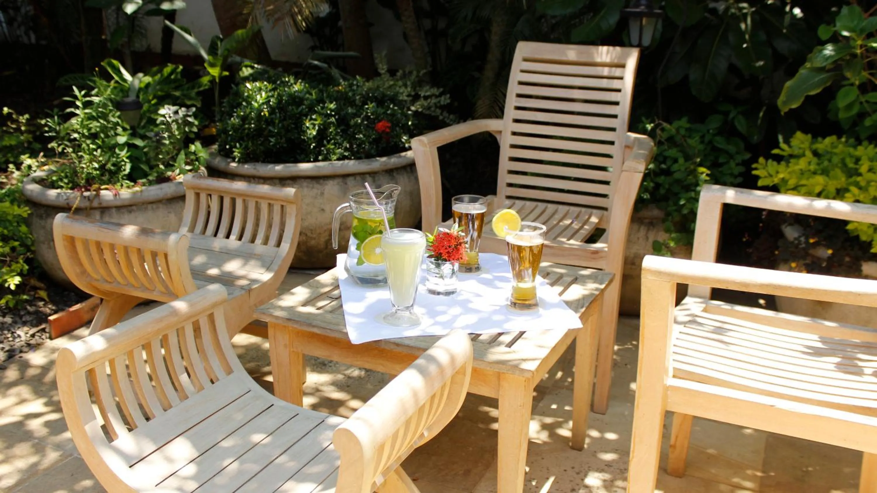 Garden in Casa Oniri Hotel Boutique