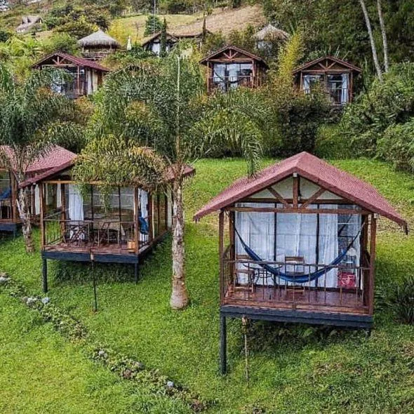 Balcony/Terrace in Pietrasanta hotel campestre frente a la represa del Peñol y Guatape