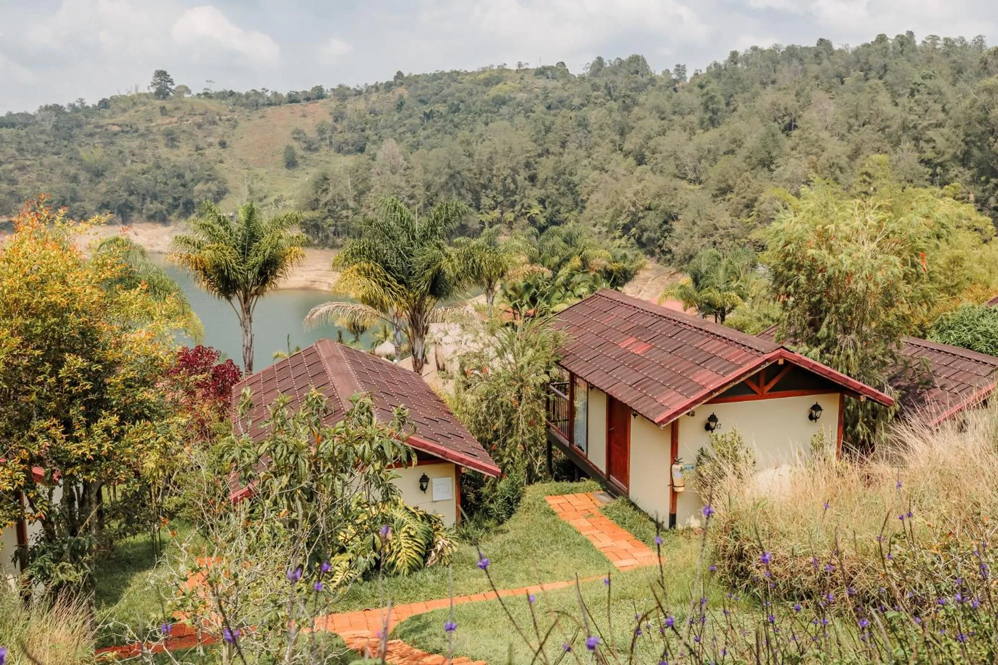 Bedroom in Pietrasanta hotel campestre frente a la represa del Peñol y Guatape