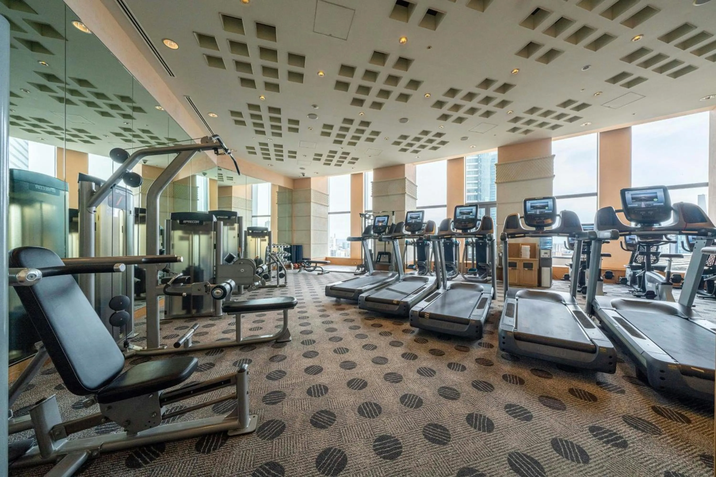 Fitness centre/facilities in Nagoya Marriott Associa Hotel
