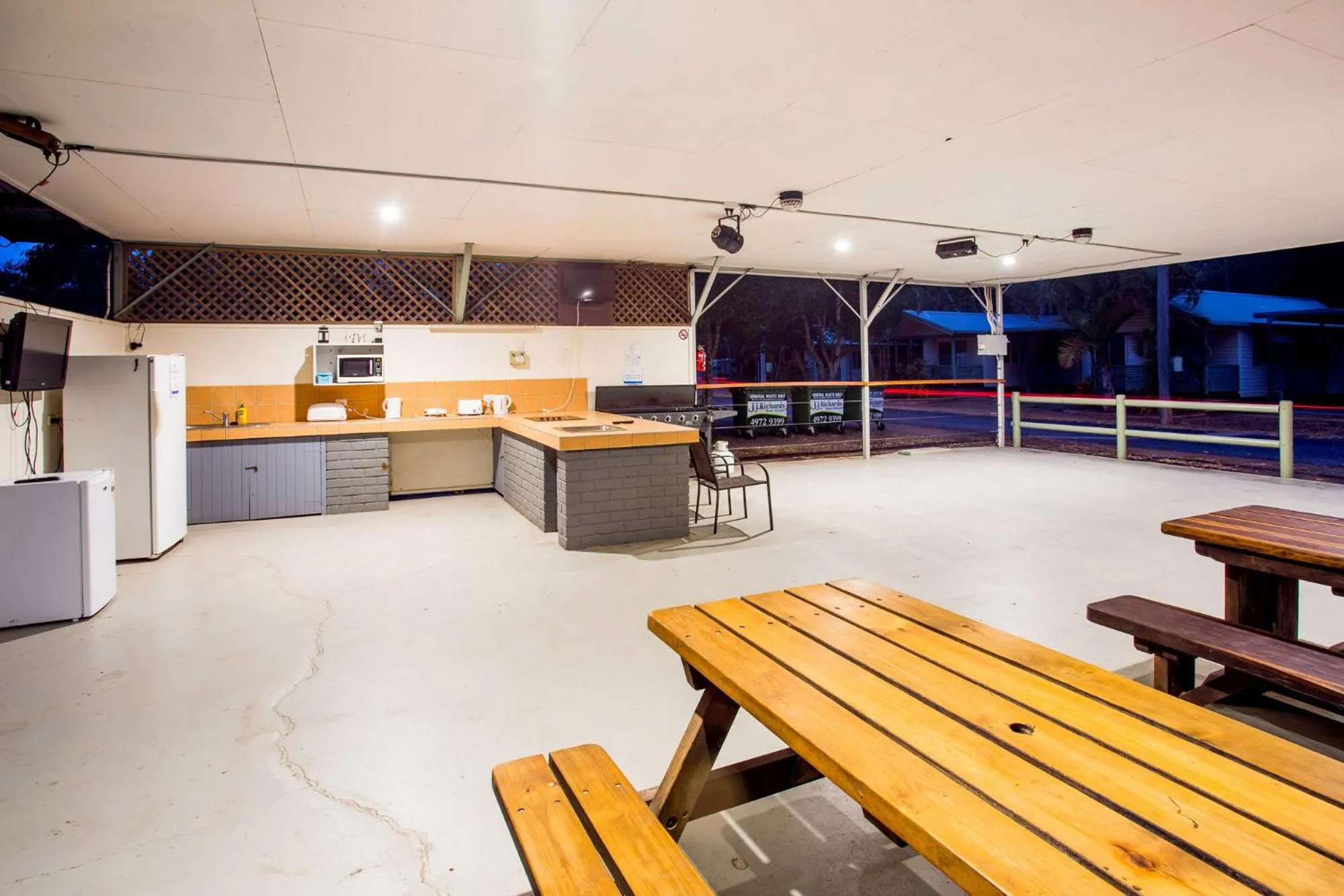 Communal kitchen in Discovery Parks - Tannum Sands