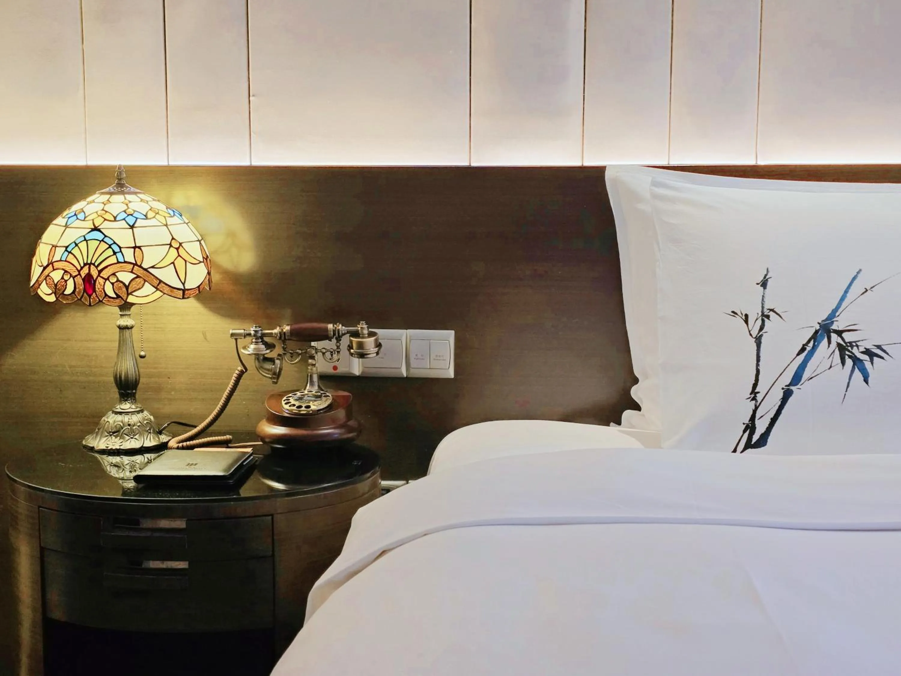 furniture, Bed in Jin Jiang Hotel