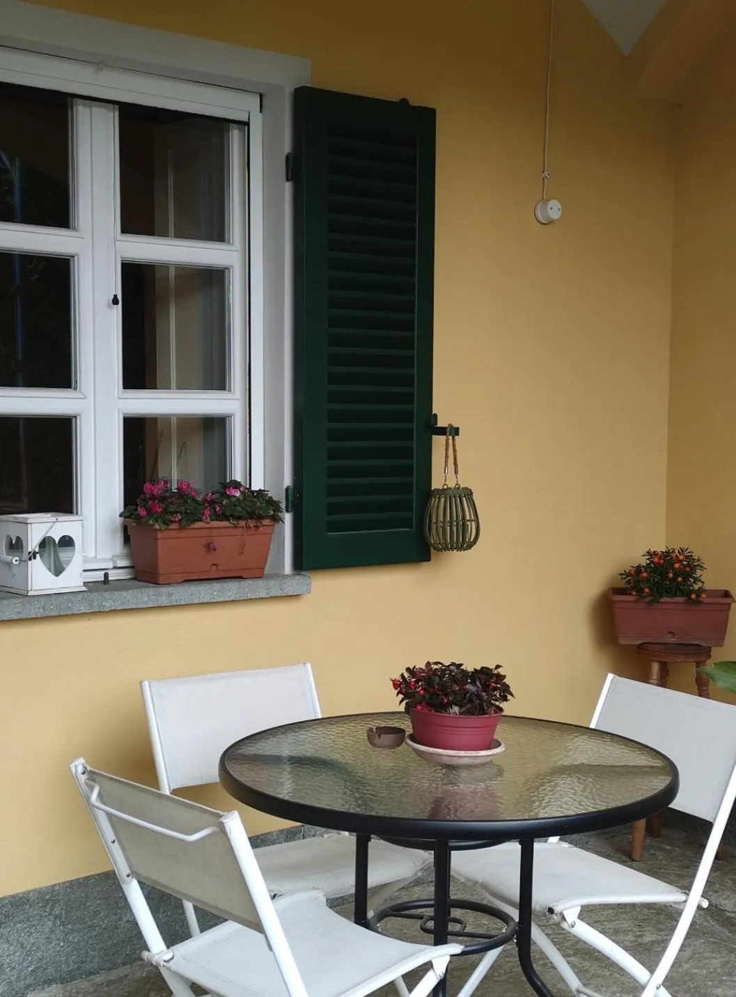 Patio in Bed&Breakfast Villa Camilla