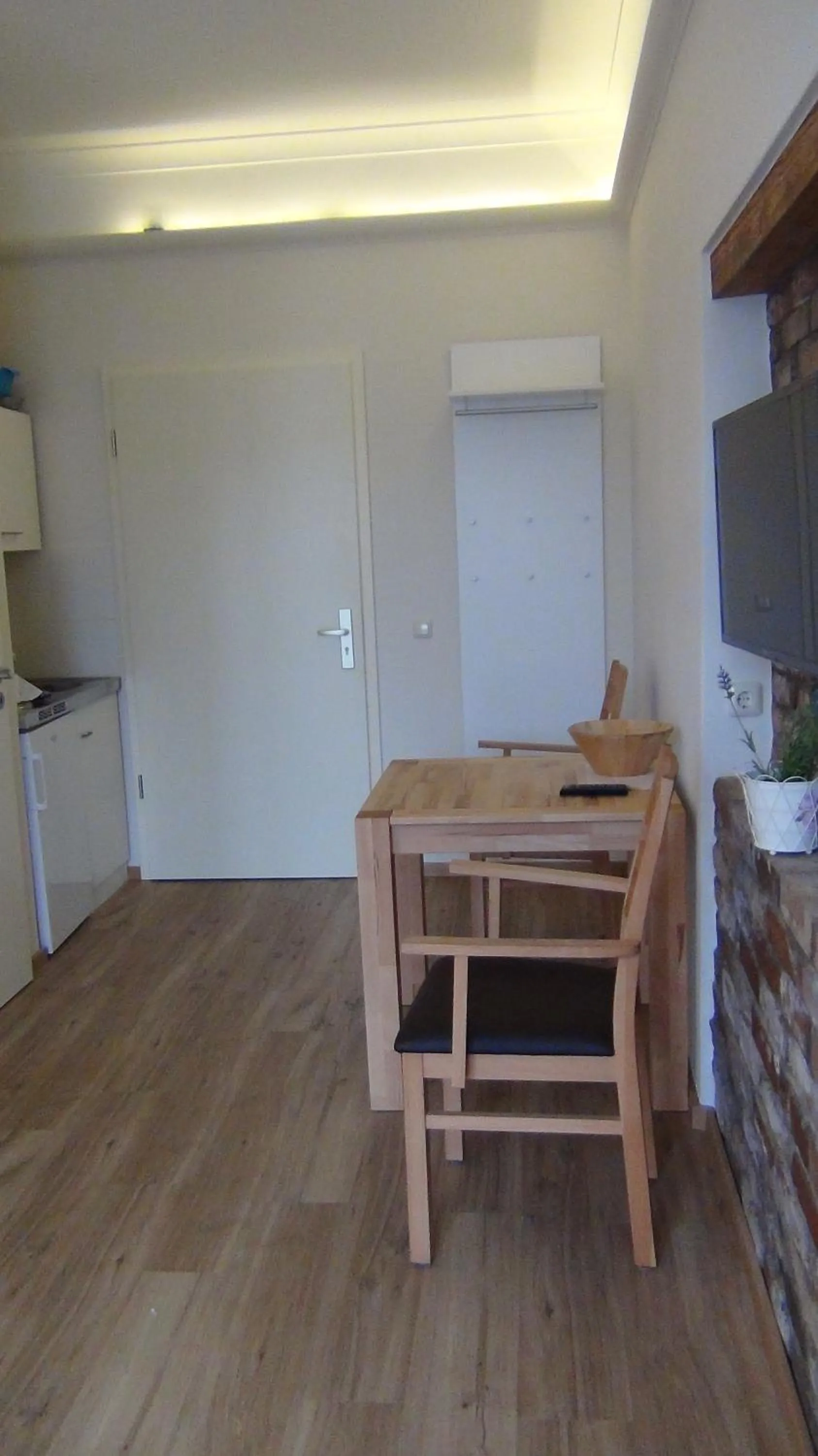 Kitchen or kitchenette in Apartmentpension am Stadtschloss