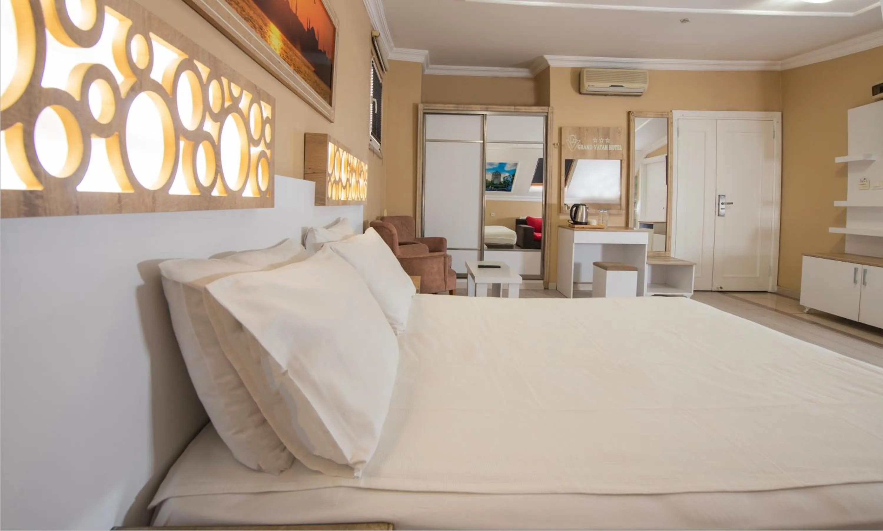 Photo of the whole room, Bed in GRAND VATAN HOTEL