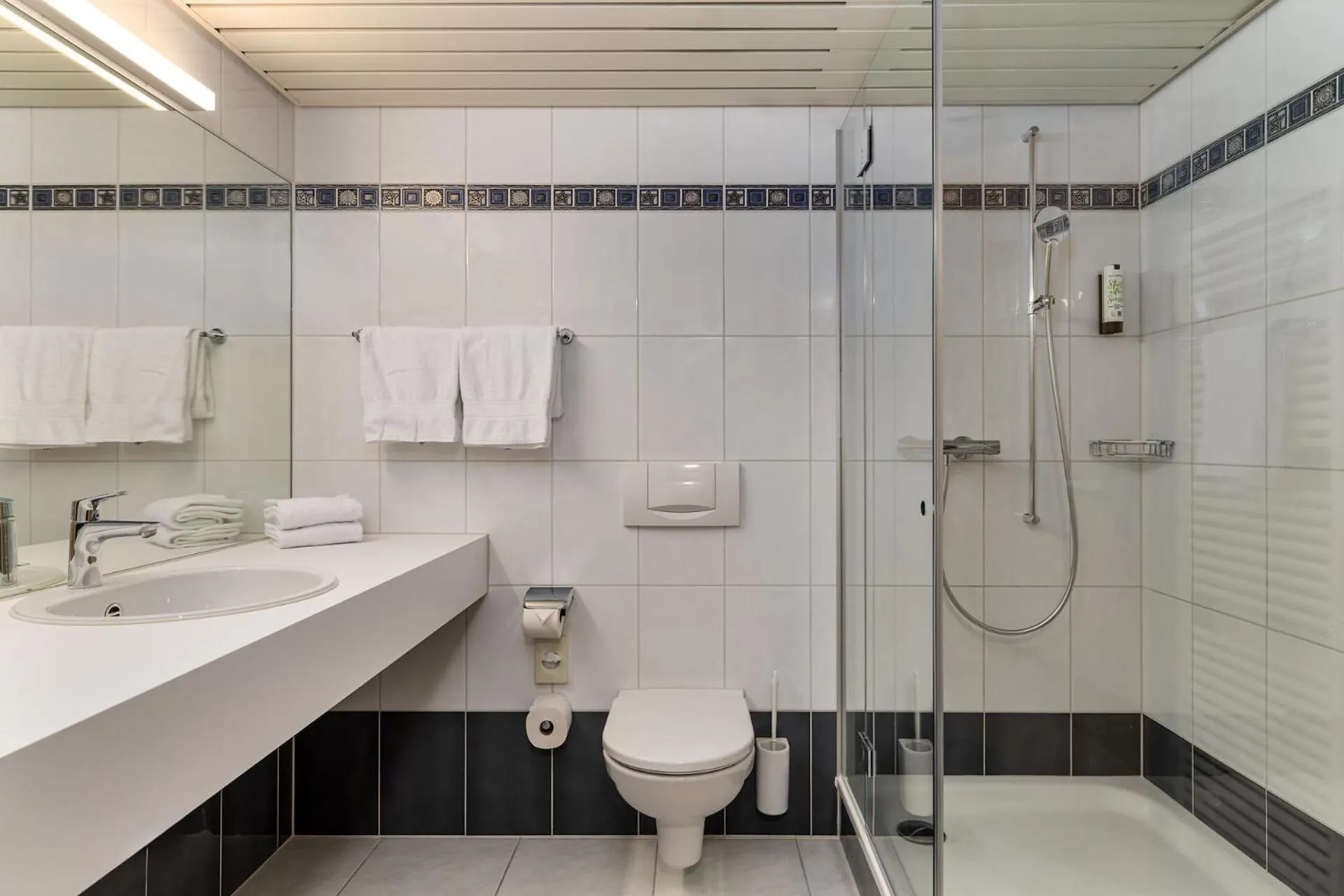 Shower in flexymotel Buchs