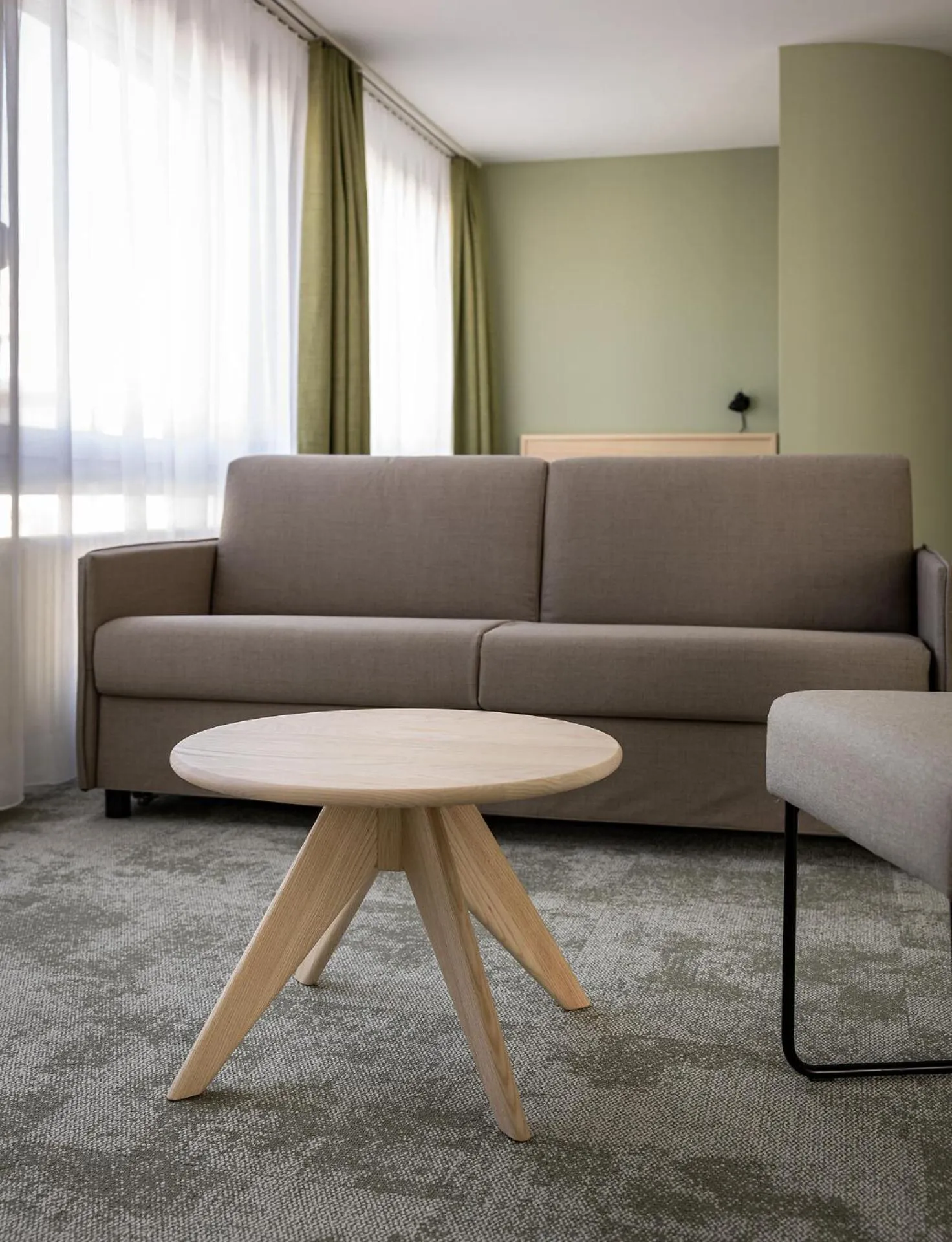 Living room in flexymotel Buchs