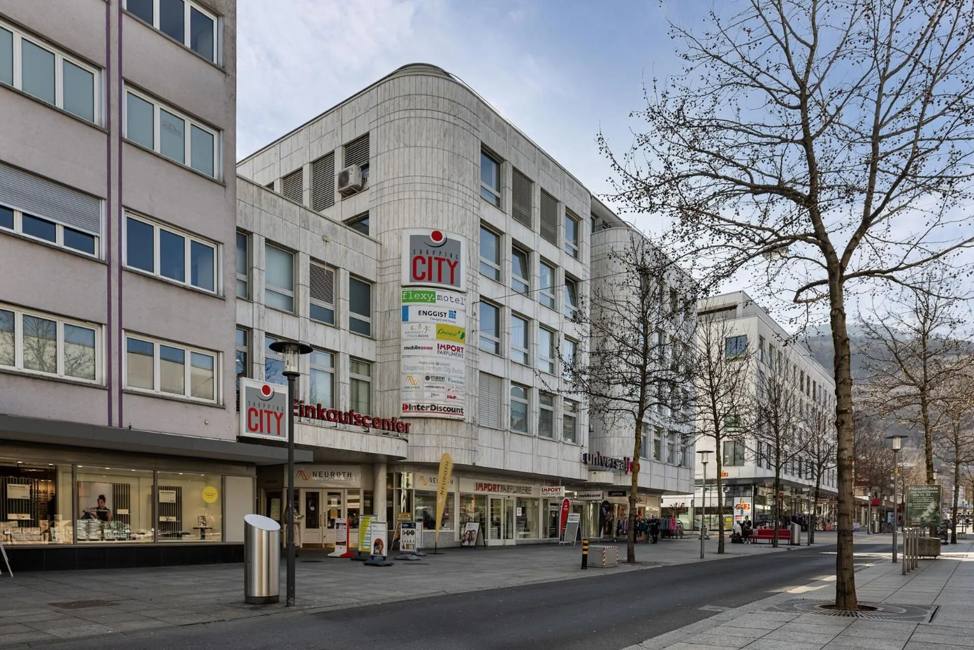 Property building in flexymotel Buchs