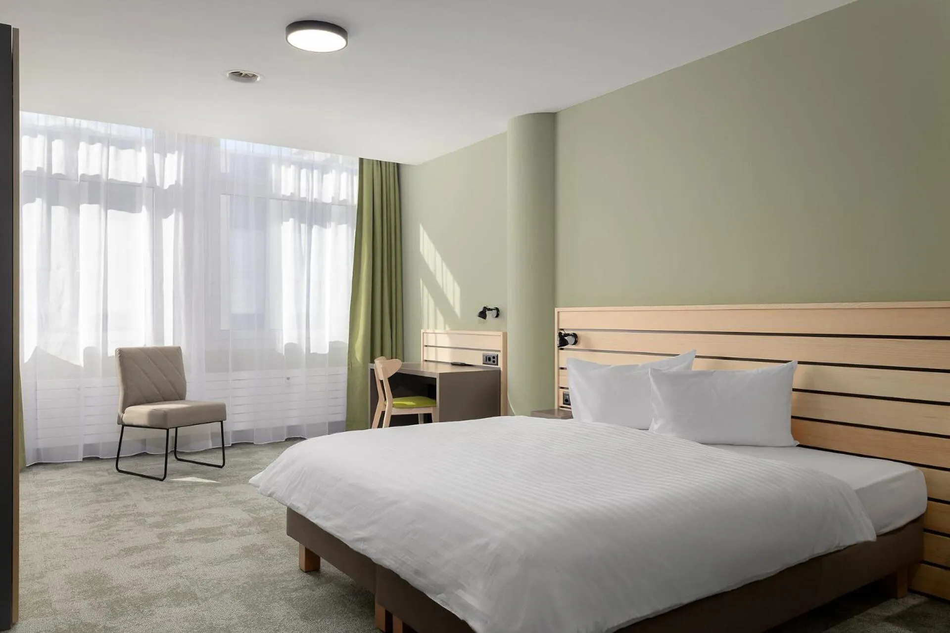 Bed in flexymotel Buchs