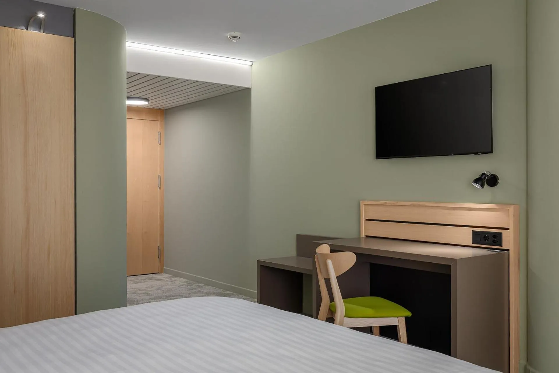 Bed in flexymotel Buchs