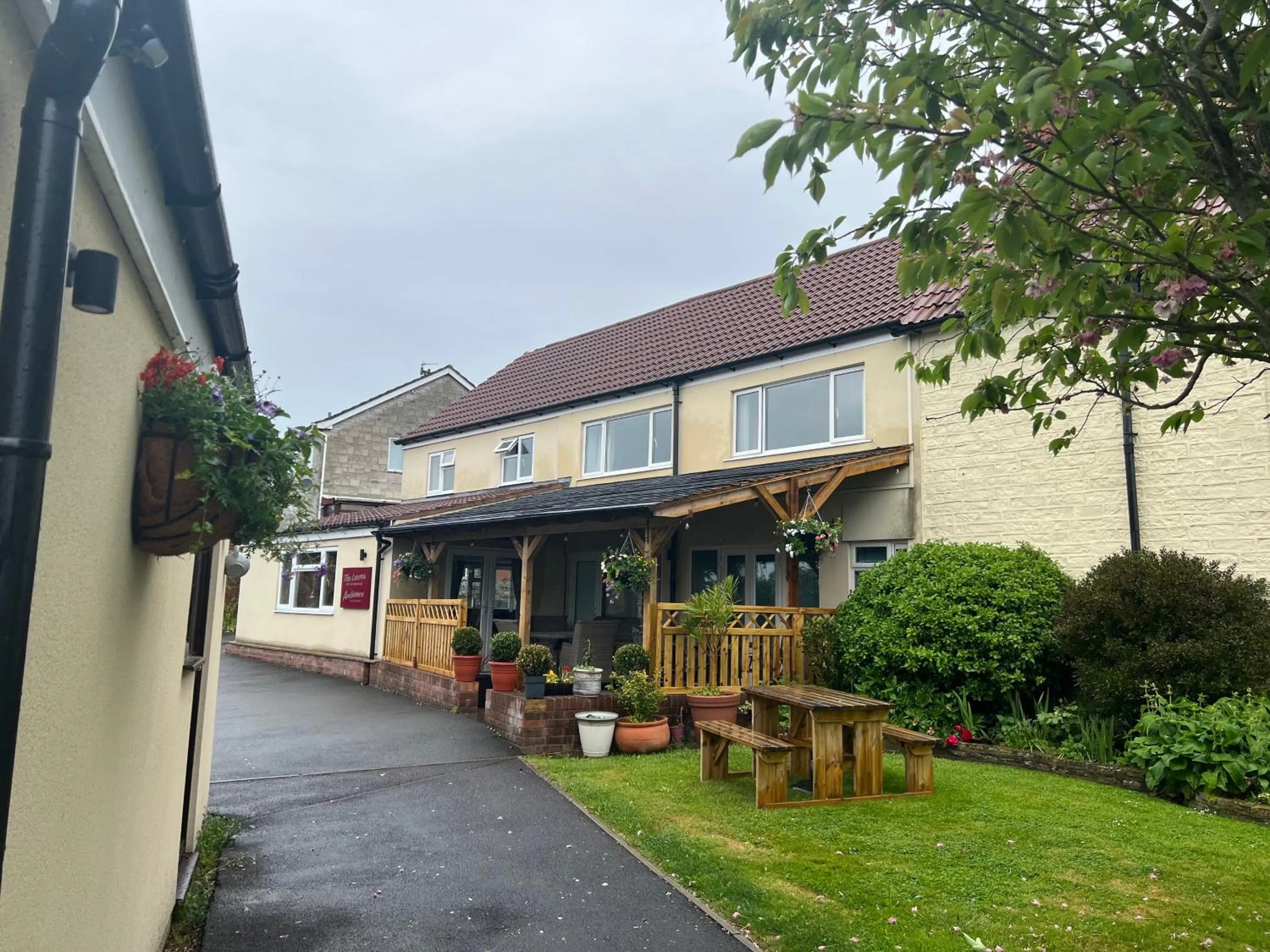 Property building in The Lawns Tea Room and B&B